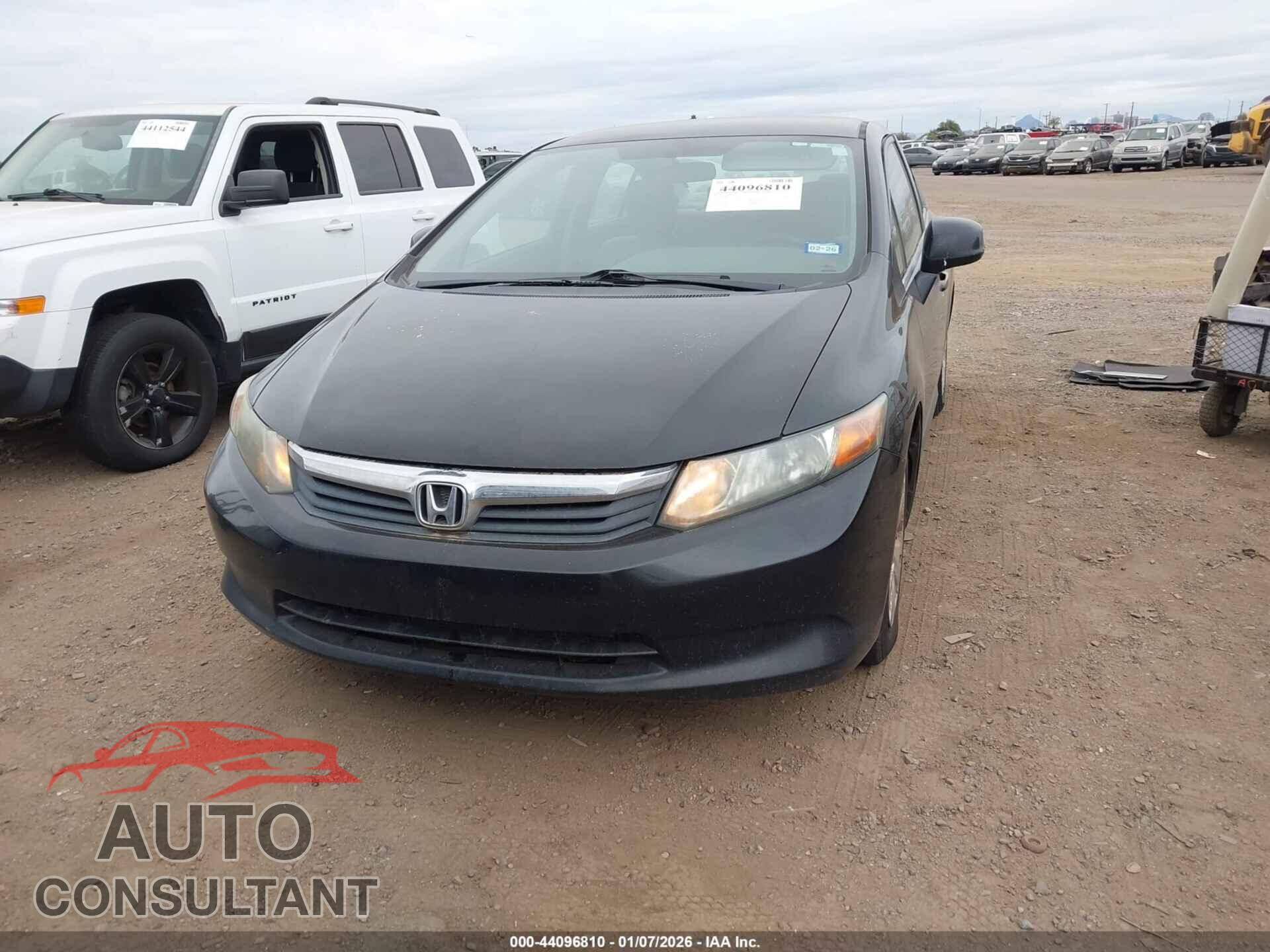 HONDA CIVIC 2012 - 2HGFB2F5XCH333228