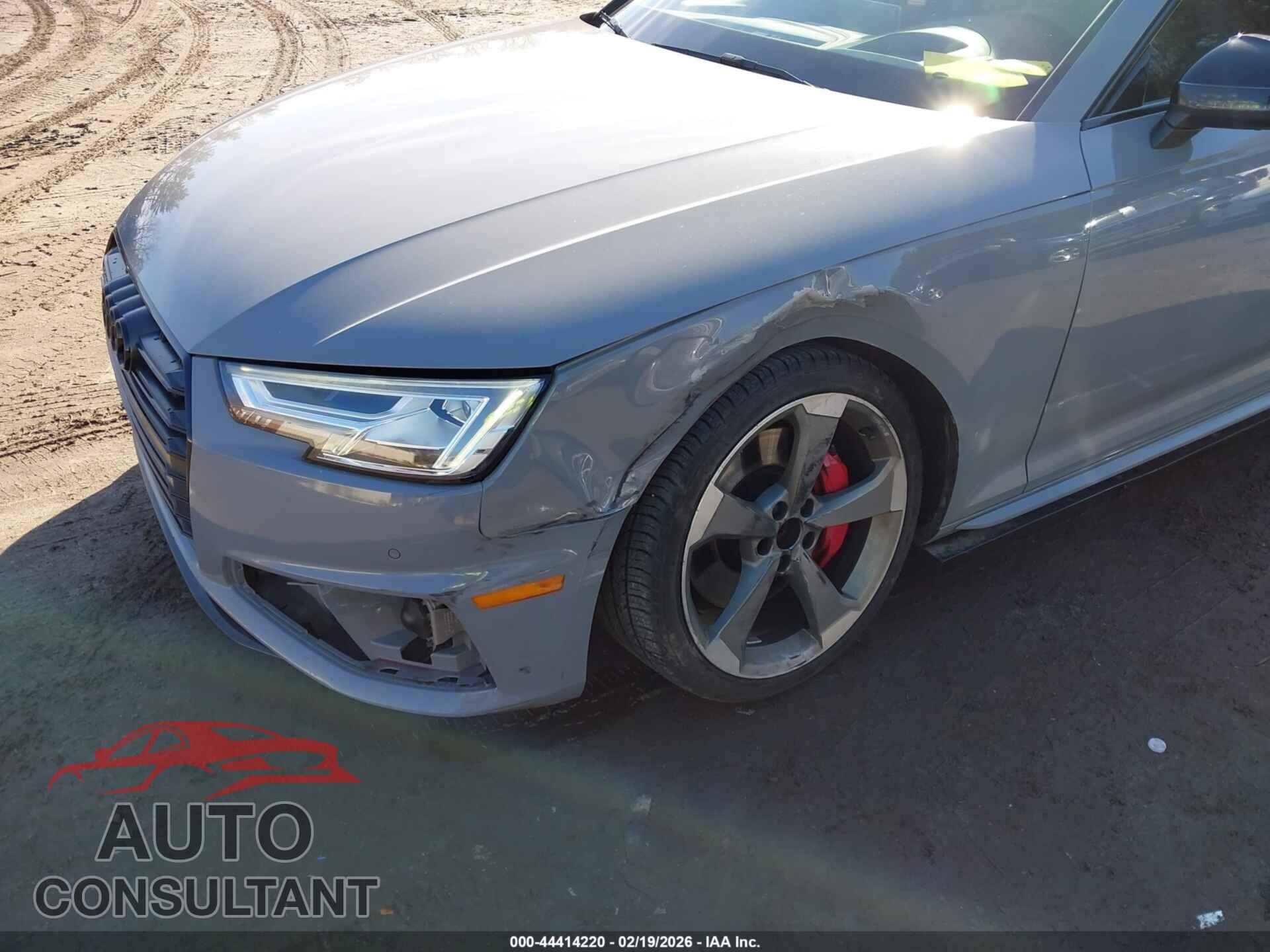 AUDI S4 2019 - WAUC4AF42KA058669