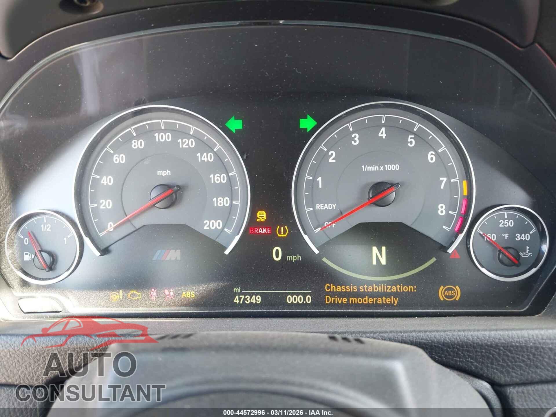 BMW M4 2015 - WBS3U9C52FJ968173