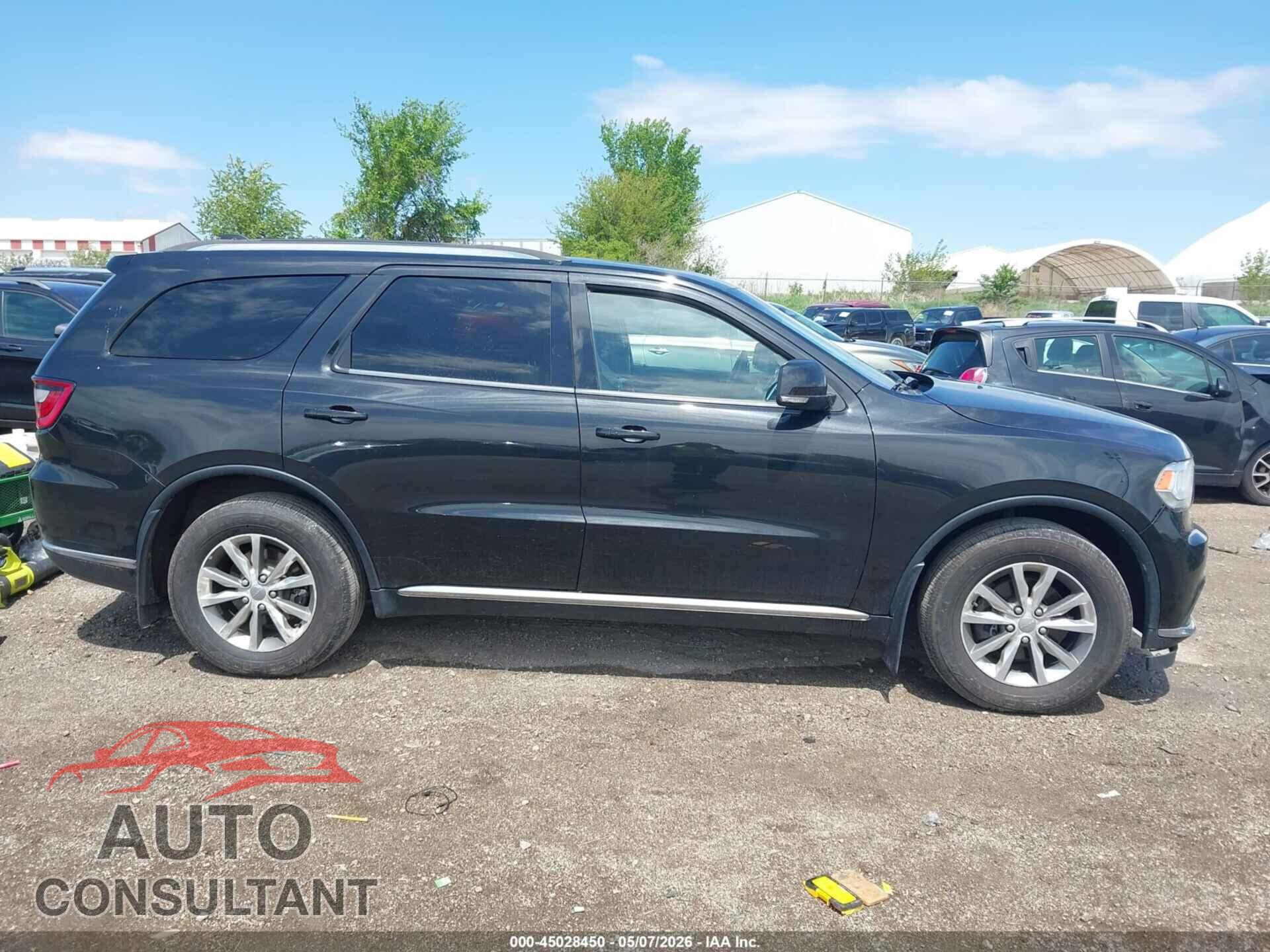 DODGE DURANGO 2014 - 1C4RDJDG4EC501729