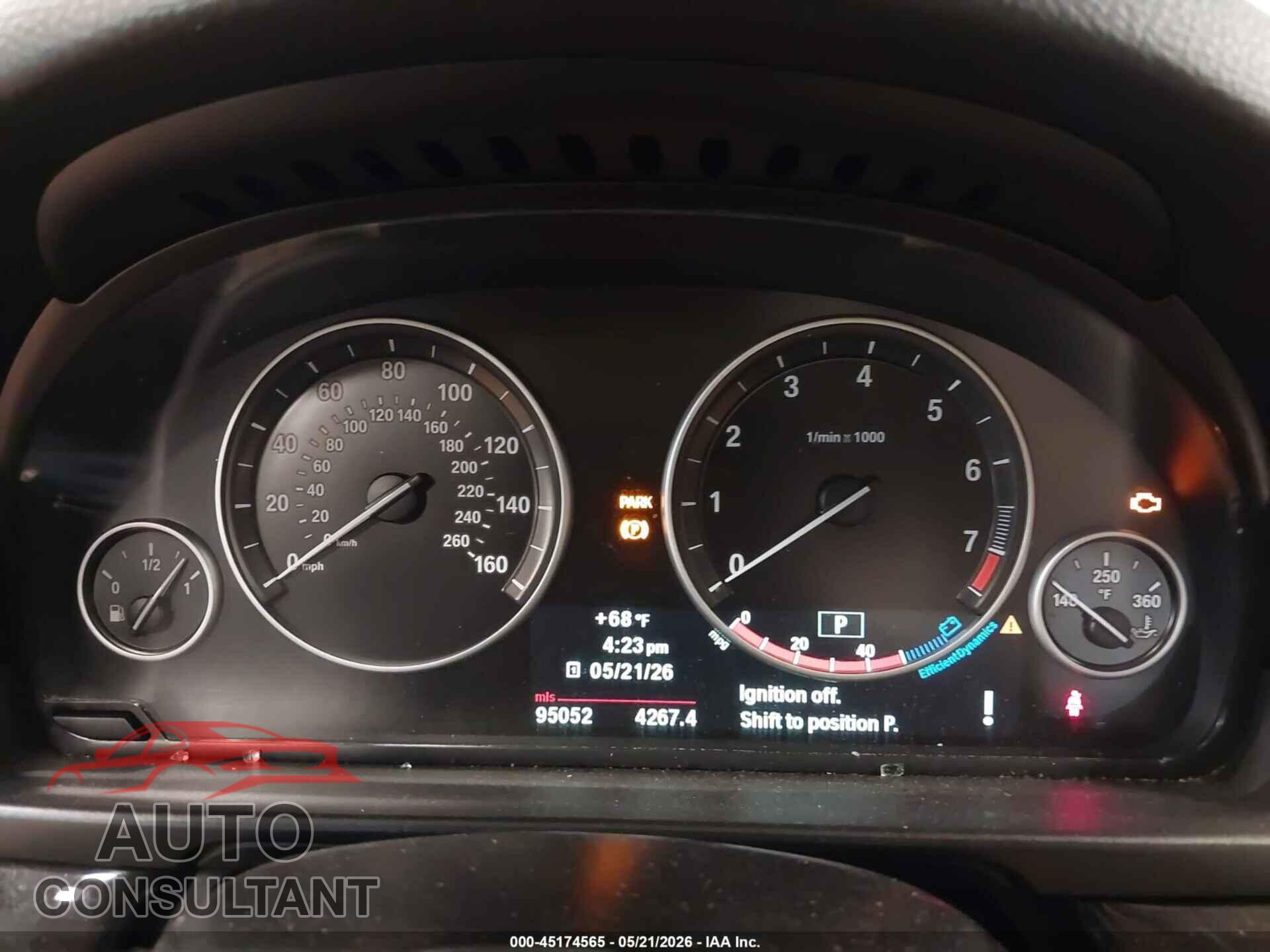 BMW 535I 2011 - WBAFR7C55BC806995