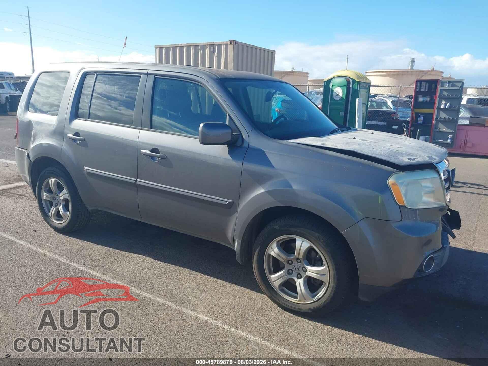 HONDA PILOT 2014 - 5FNYF3H51EB013576