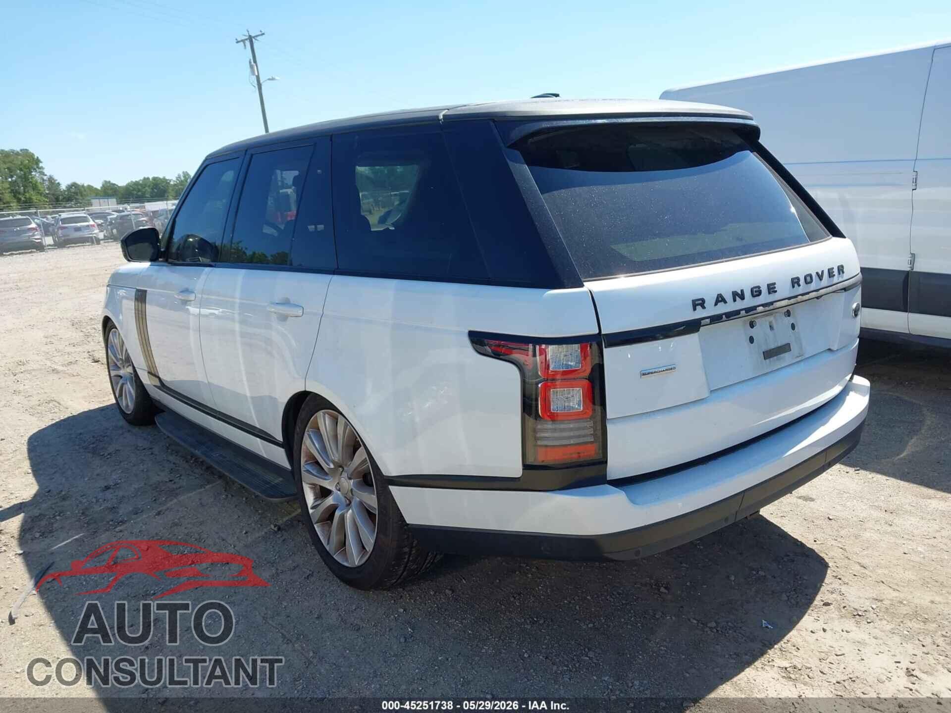 LAND ROVER RANGE ROVER 2014 - SALGS2TF6EA162245