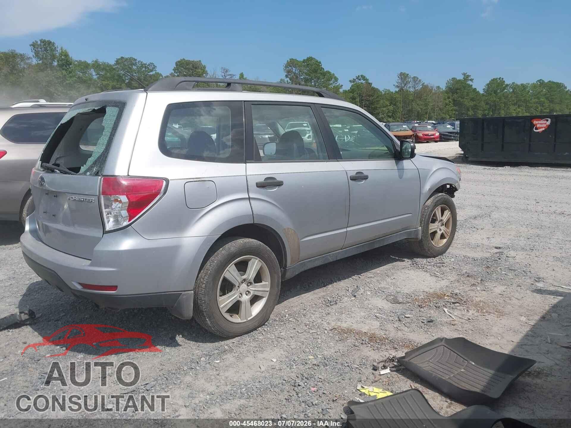 SUBARU FORESTER 2012 - JF2SHBBC4CH450097