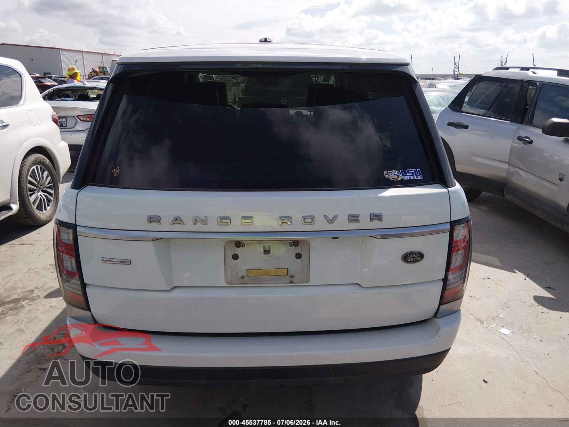 LAND ROVER RANGE ROVER 2014 - SALGS2EFXEA150712
