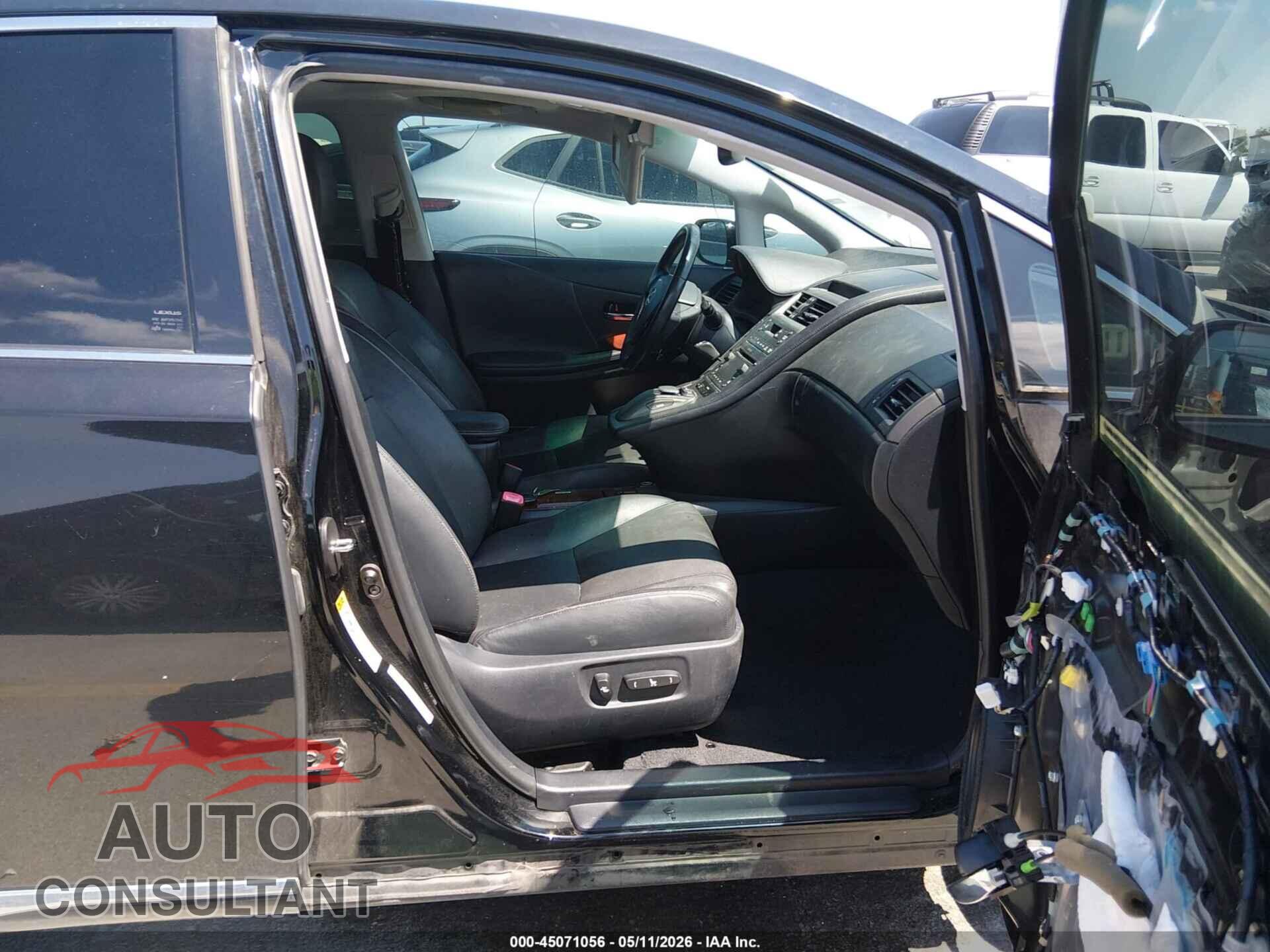 LEXUS HS 250H 2011 - JTHBB1BAXB2043359