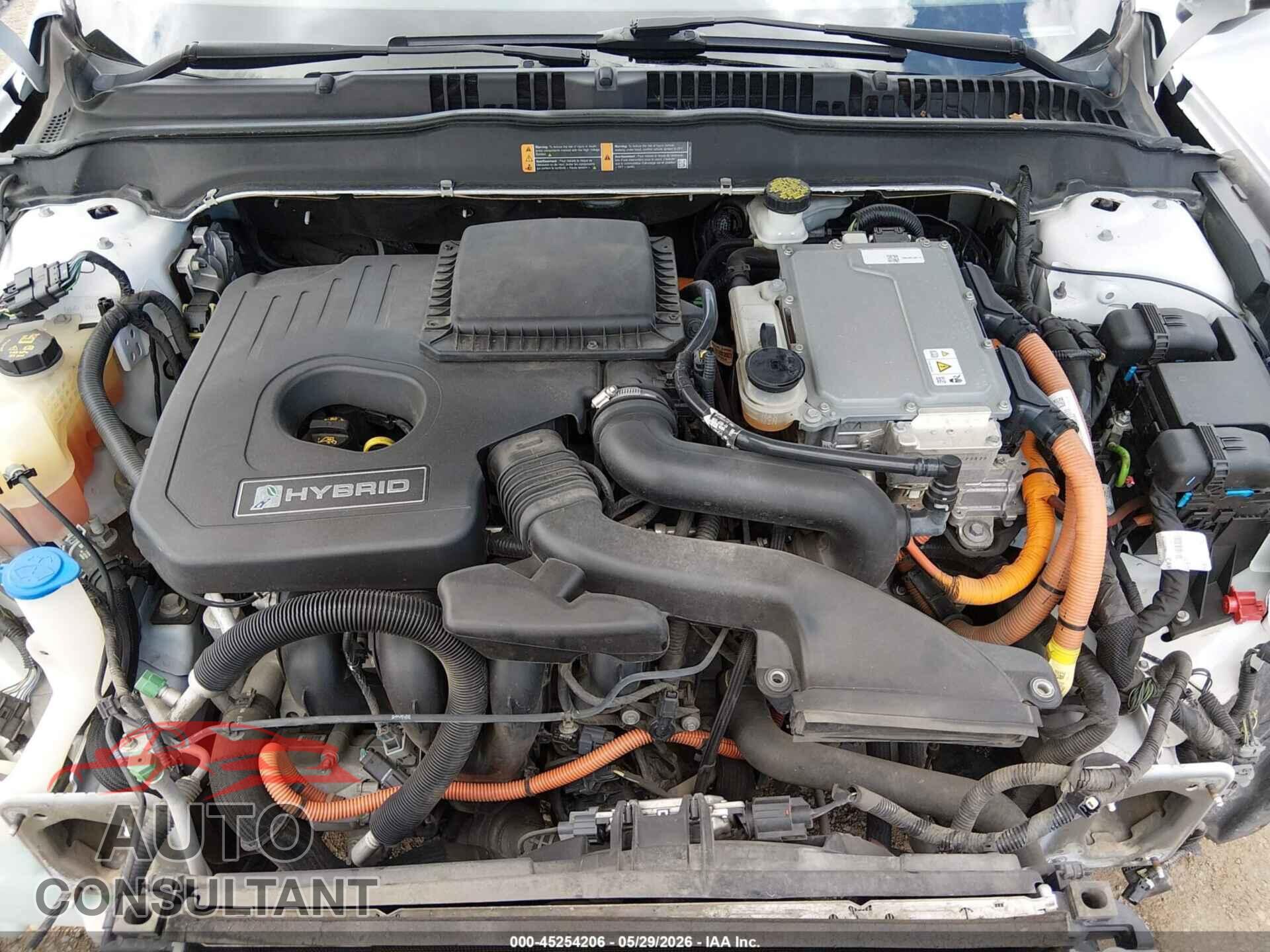 FORD FUSION HYBRID 2017 - 3FA6P0LU2HR386166