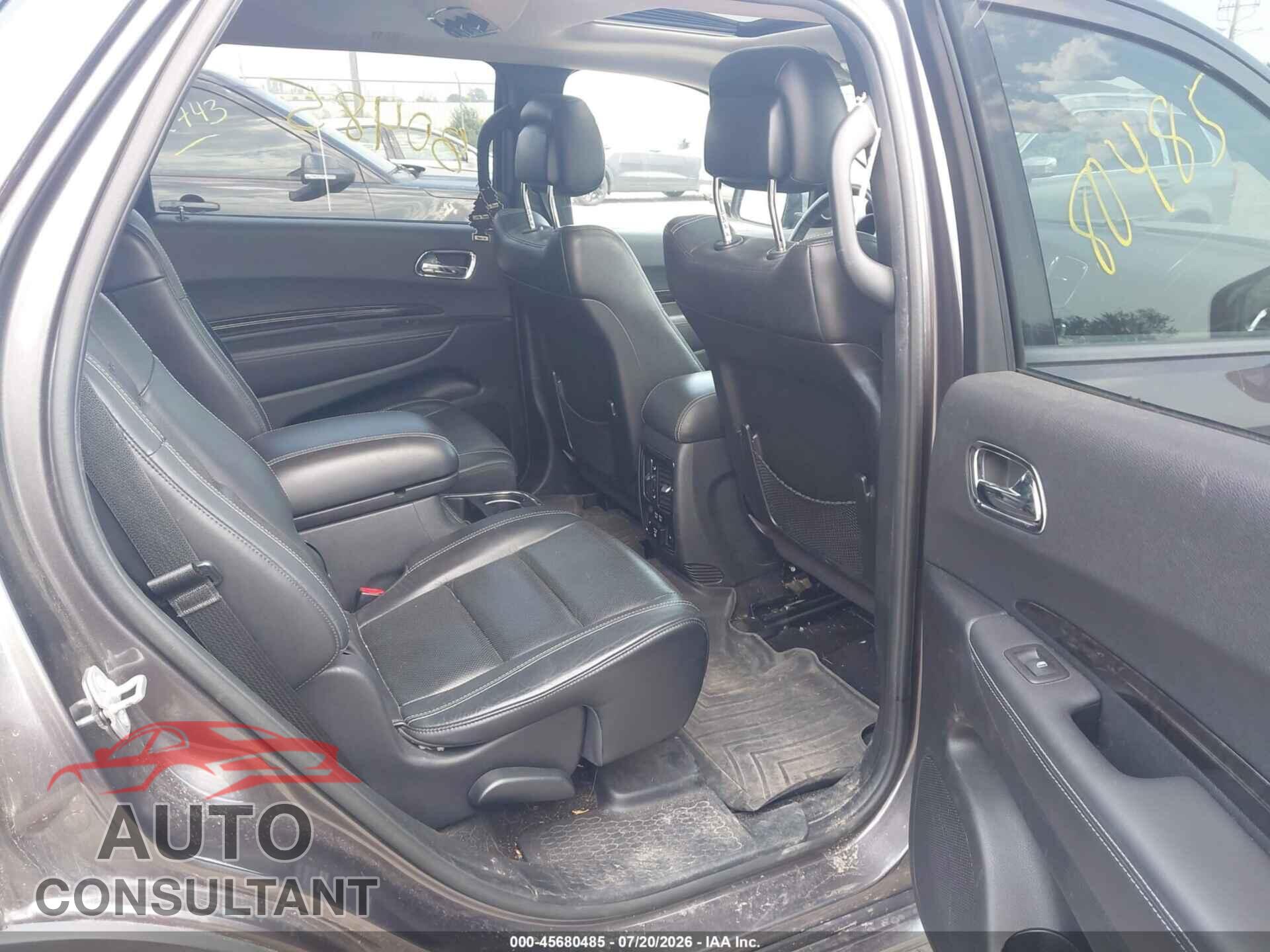 DODGE DURANGO 2015 - 1C4RDJEG5FC730050