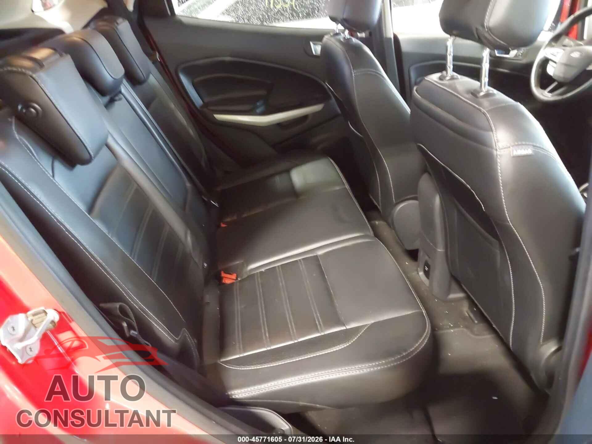 FORD ECOSPORT 2019 - MAJ6S3KL2KC256807