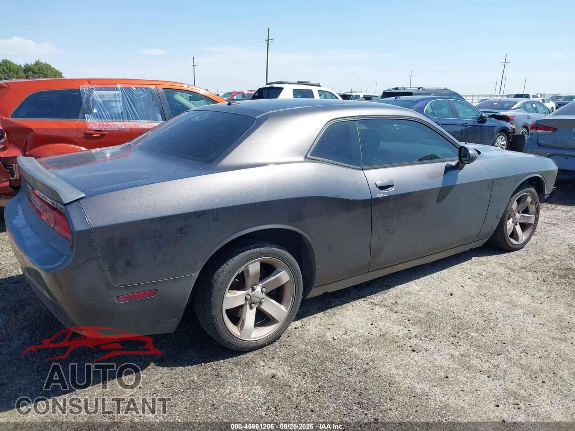 DODGE CHALLENGER 2013 - 2C3CDYAG2DH734320