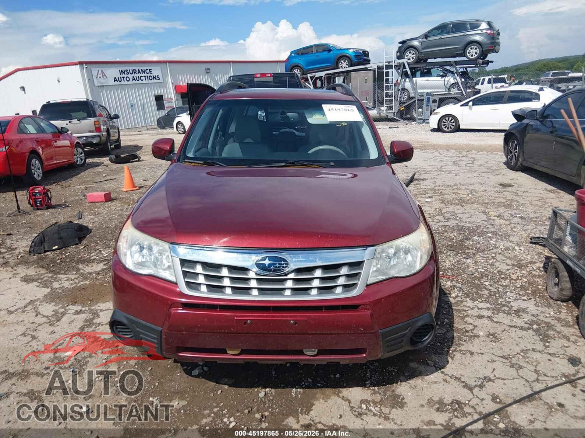 SUBARU FORESTER 2012 - JF2SHBDC2CH460611