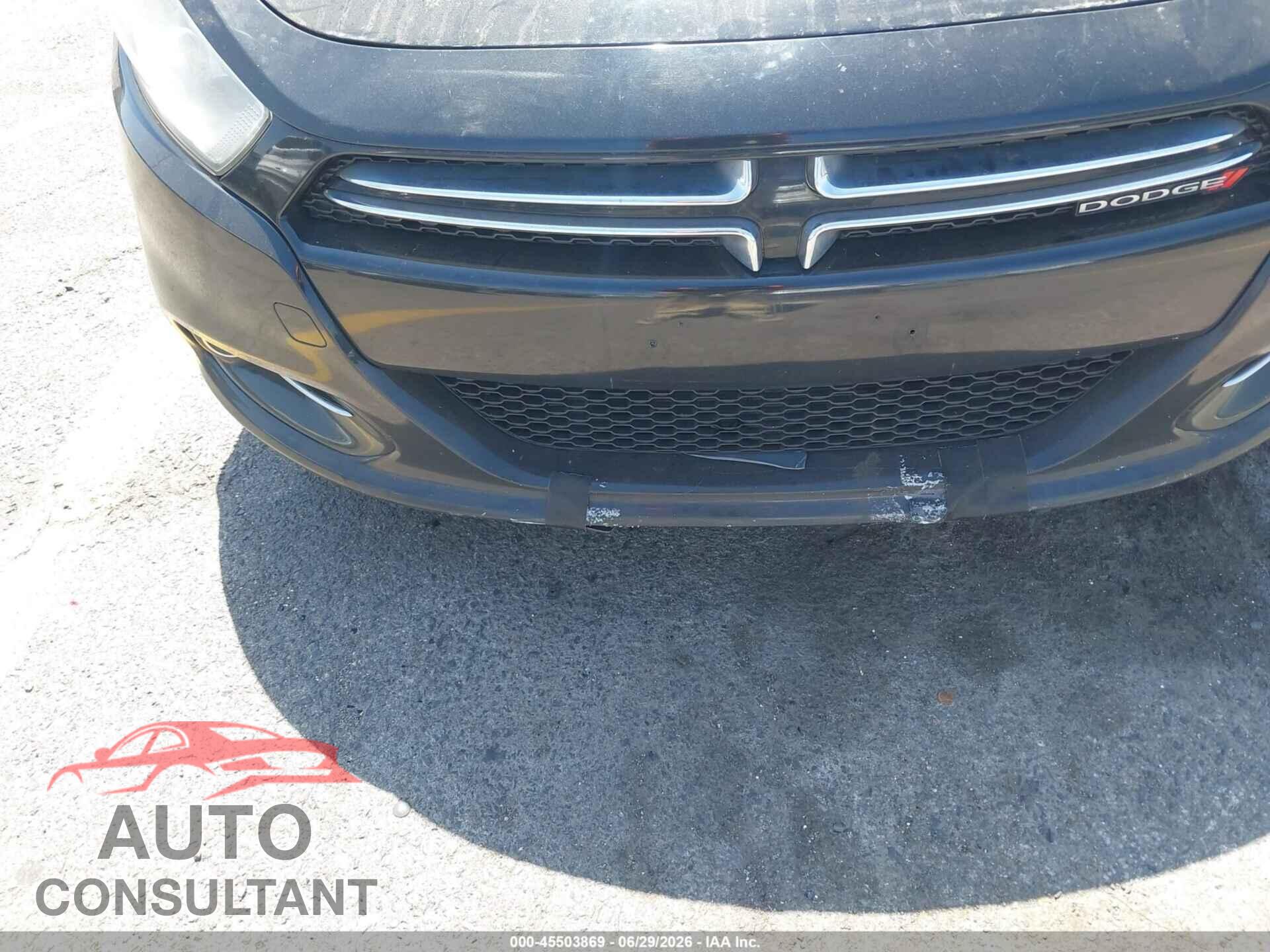 DODGE DART 2013 - 1C3CDFCA4DD267055