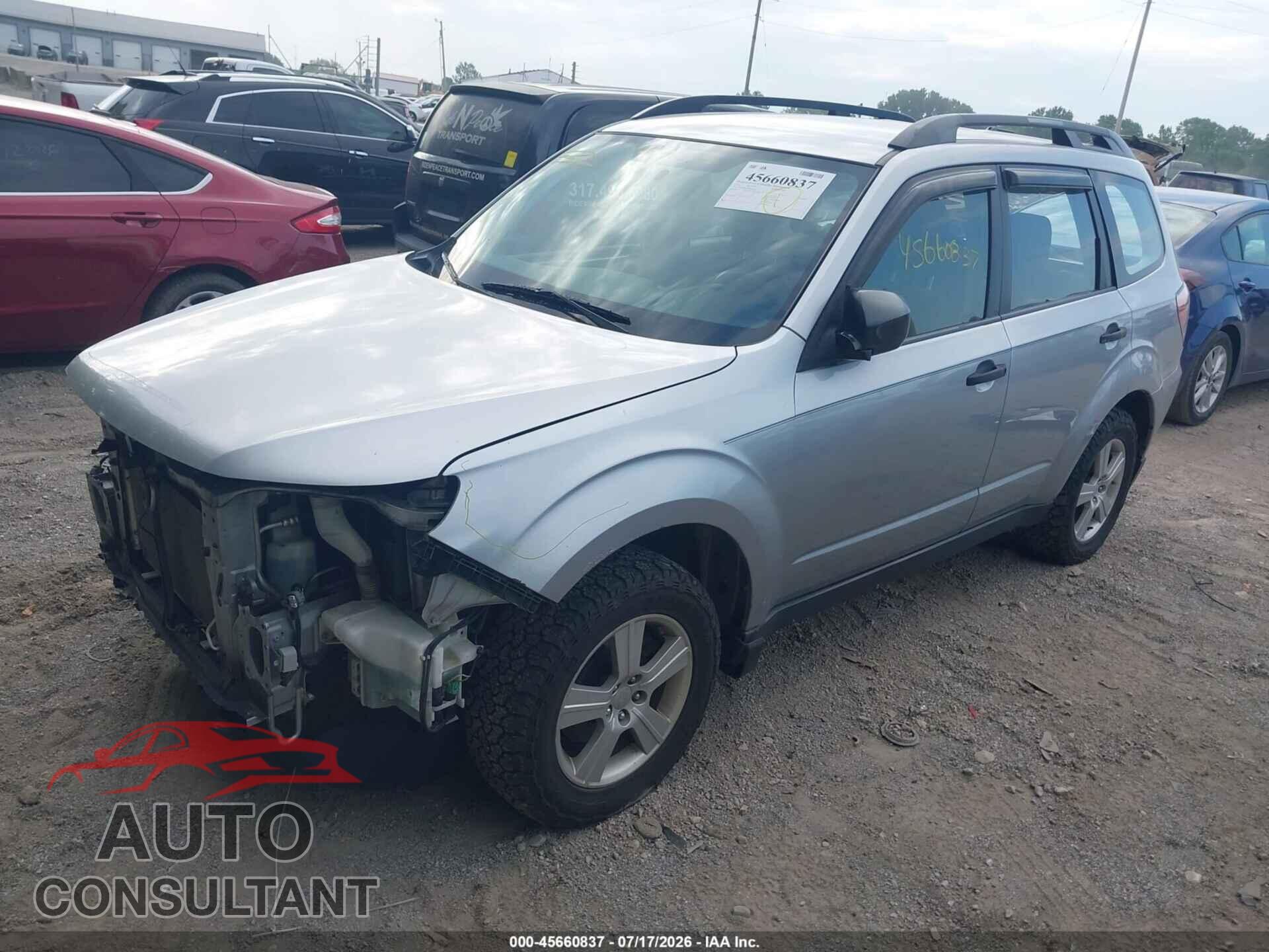 SUBARU FORESTER 2012 - JF2SHBBC0CH438092