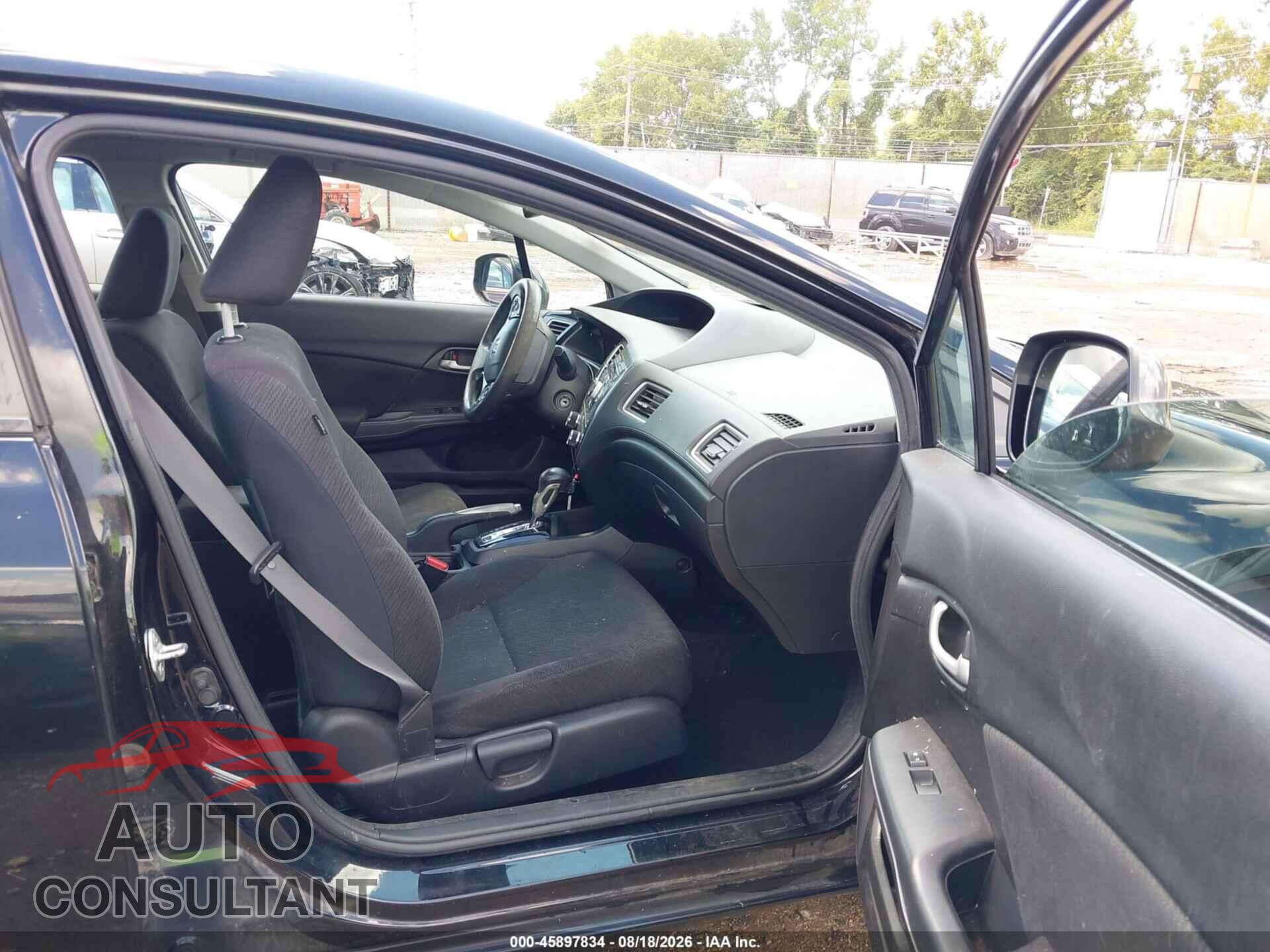 HONDA CIVIC 2013 - 19XFB2F55DE044463