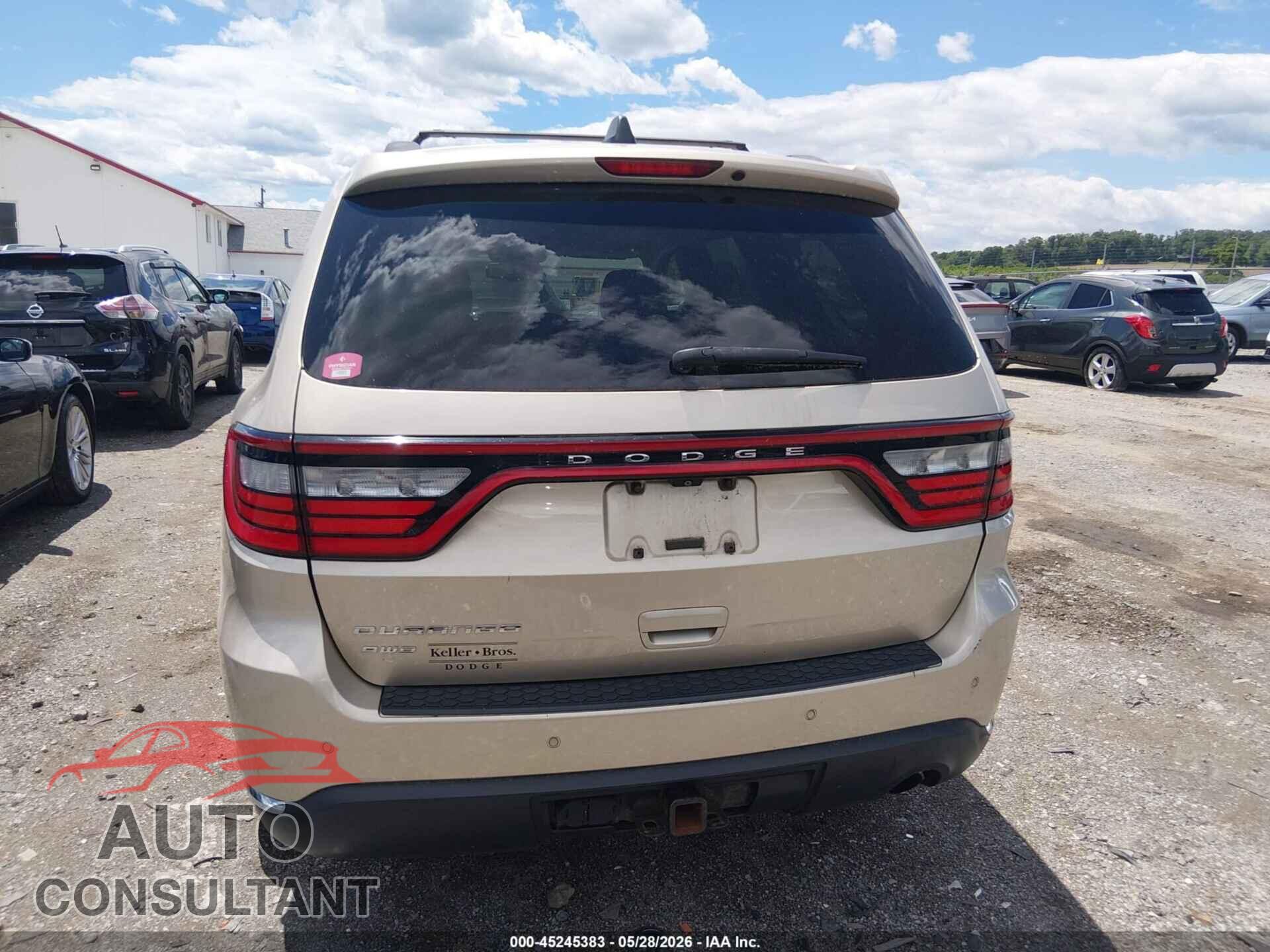 DODGE DURANGO 2014 - 1C4RDJAG5EC295972