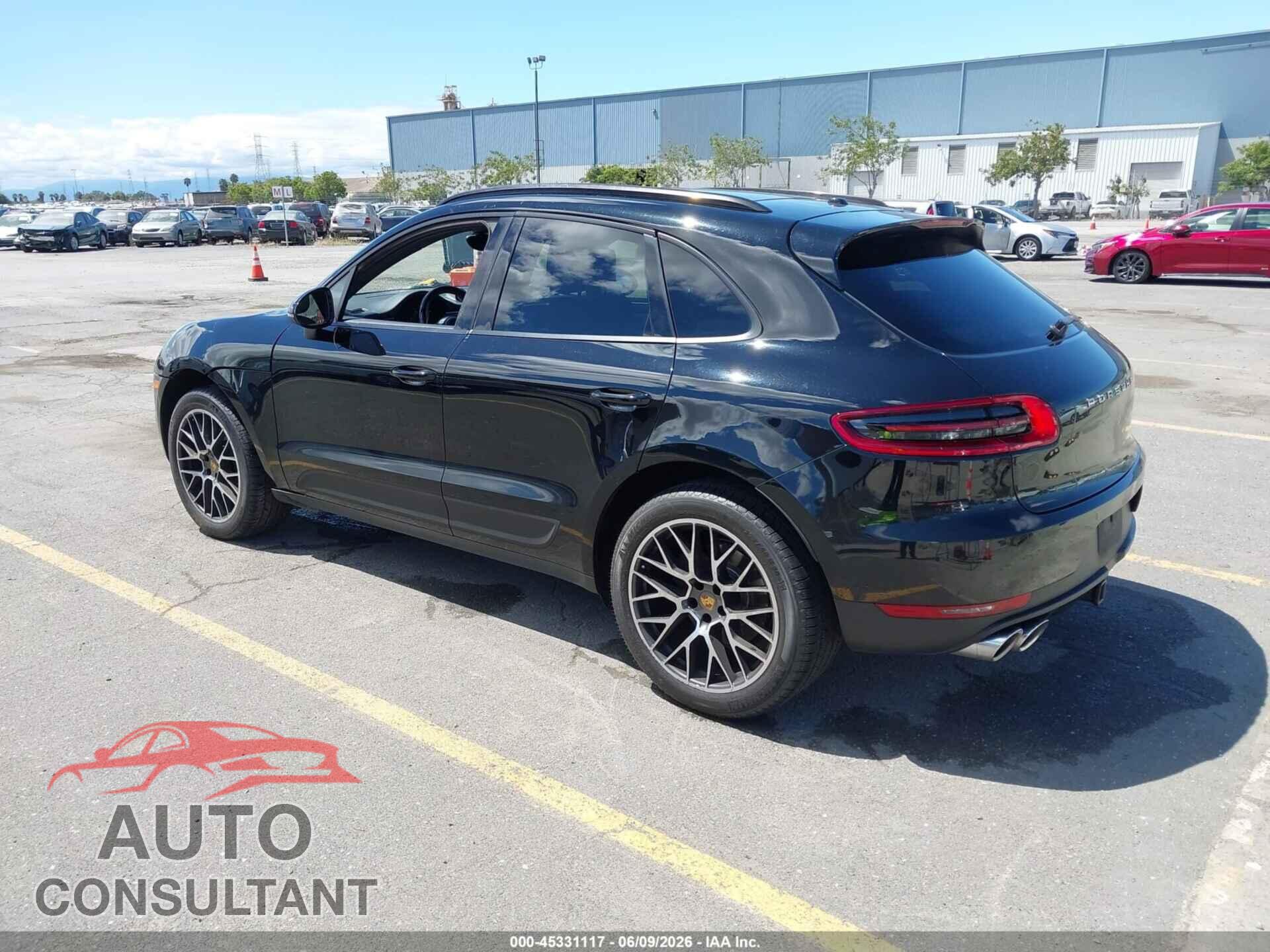 PORSCHE MACAN 2018 - WP1AA2A54JLB16582