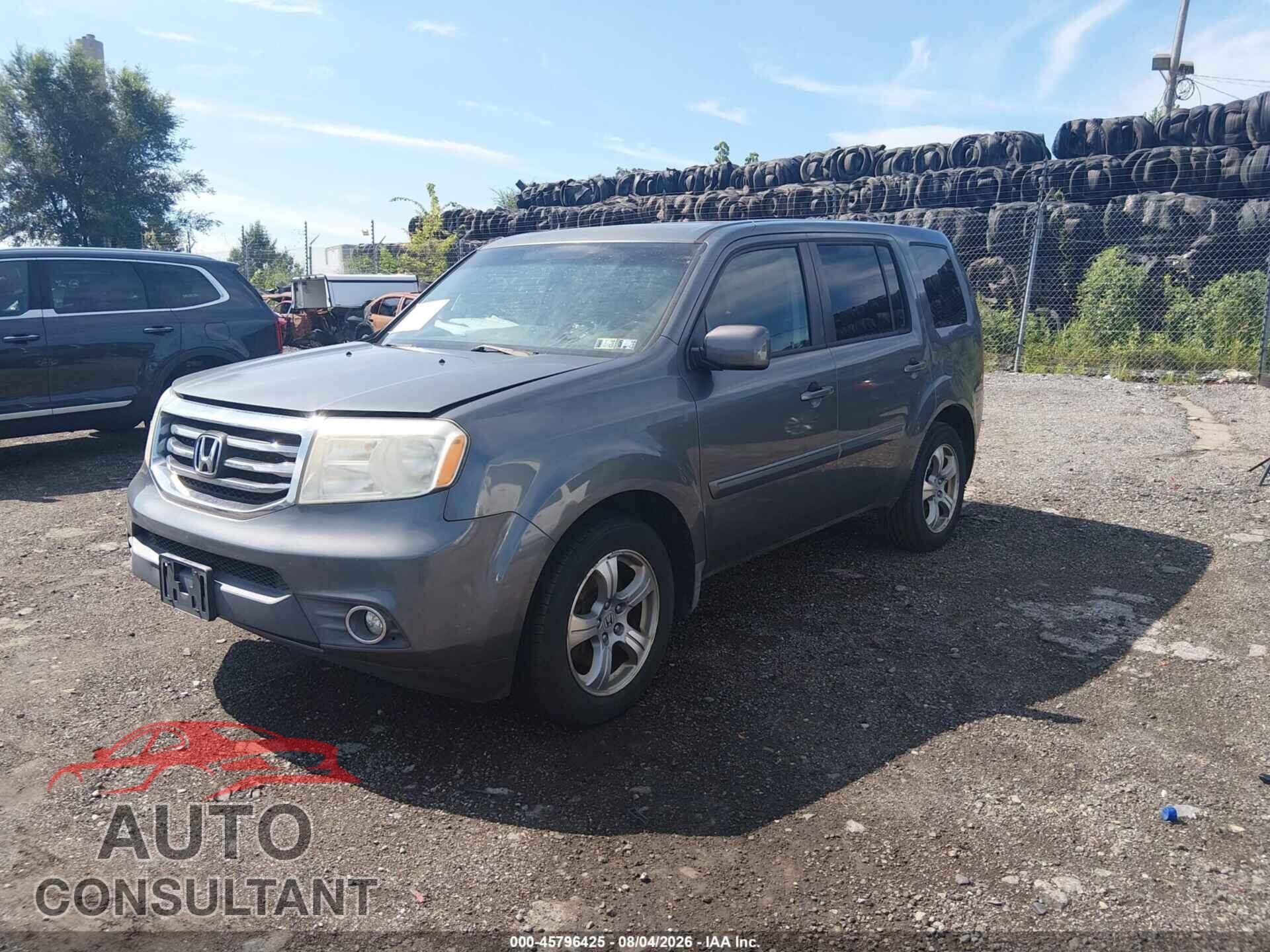 HONDA PILOT 2012 - 5FNYF4H69CB046627