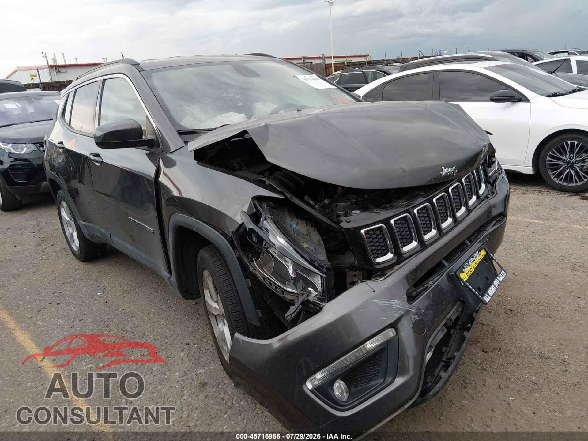 JEEP NEW COMPASS 2017 - 3C4NJDBB3HT665014