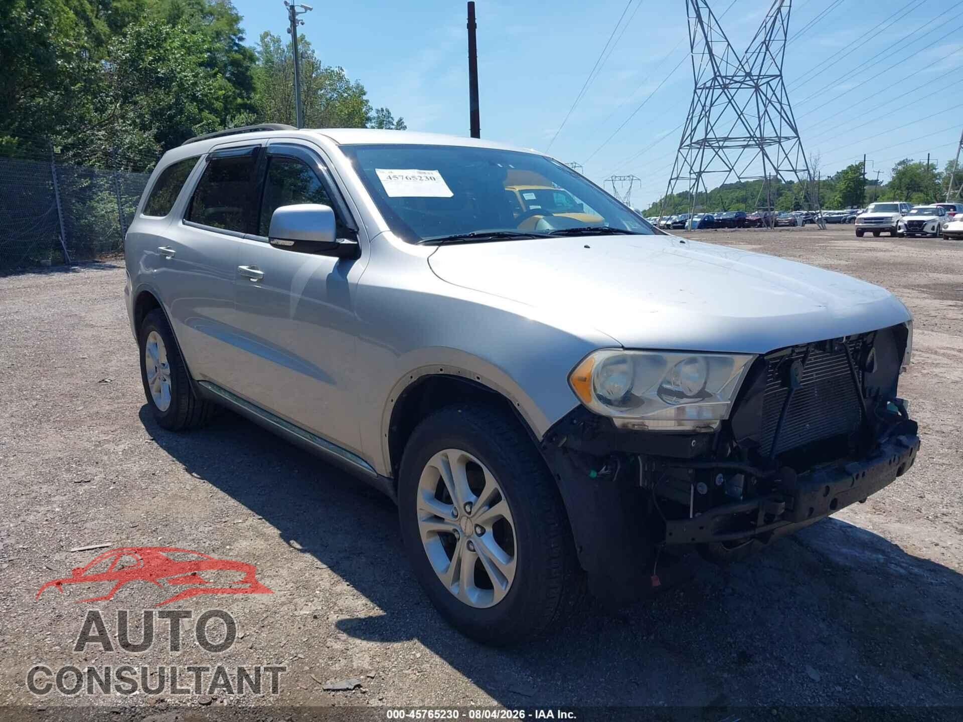 DODGE DURANGO 2011 - 1D4RE4GG2BC732377