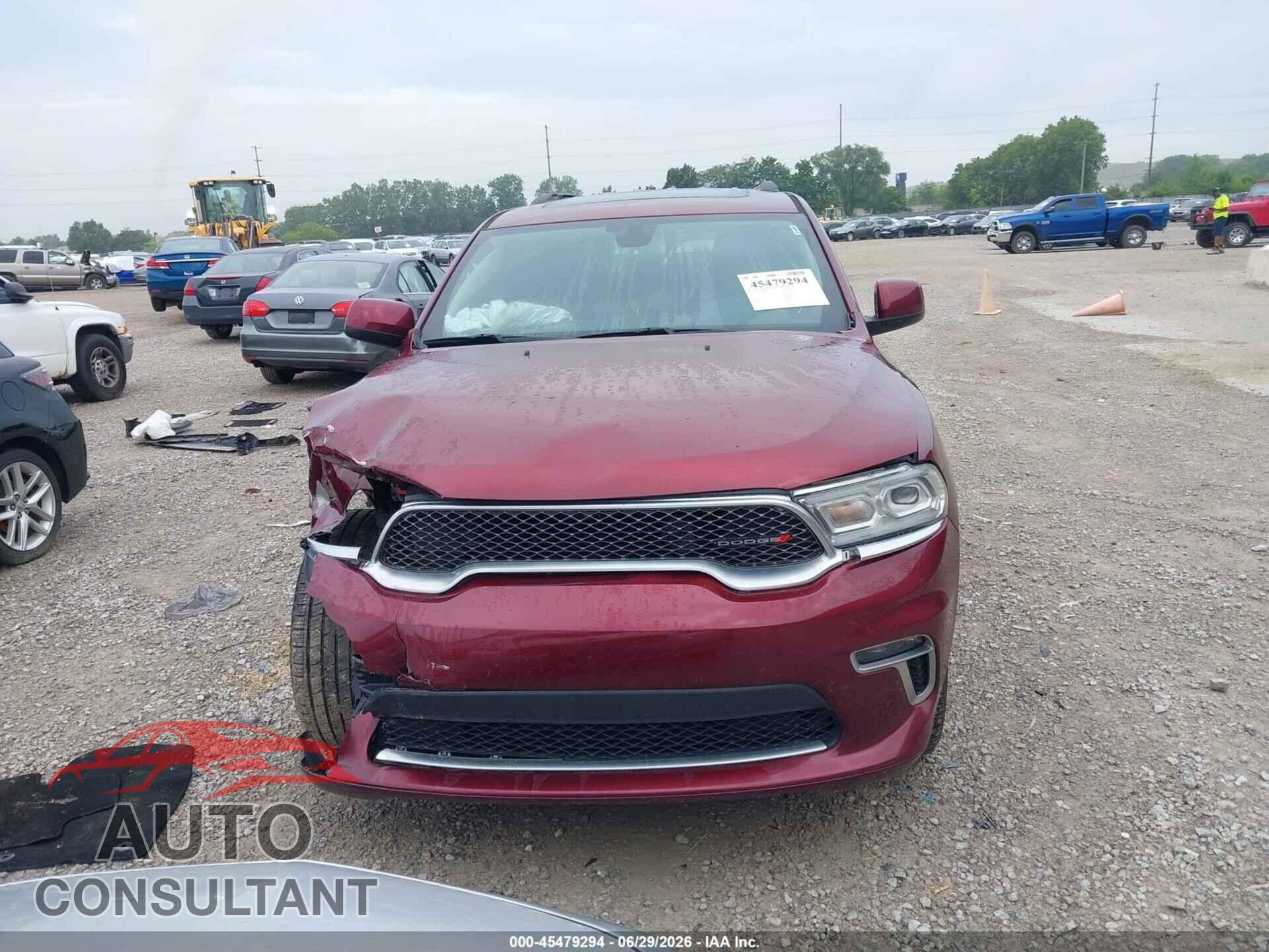 DODGE DURANGO 2022 - 1C4RDJAG3NC108261