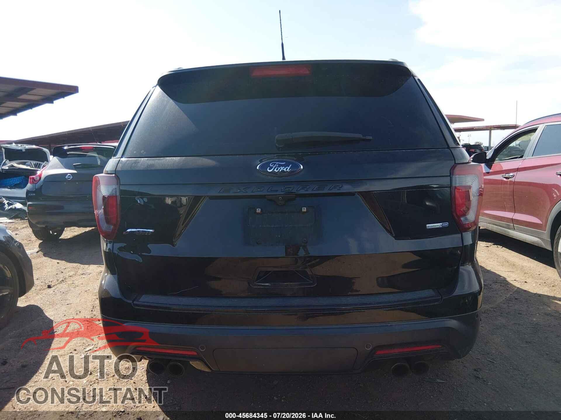 FORD EXPLORER 2018 - 1FM5K8GT8JGB56905