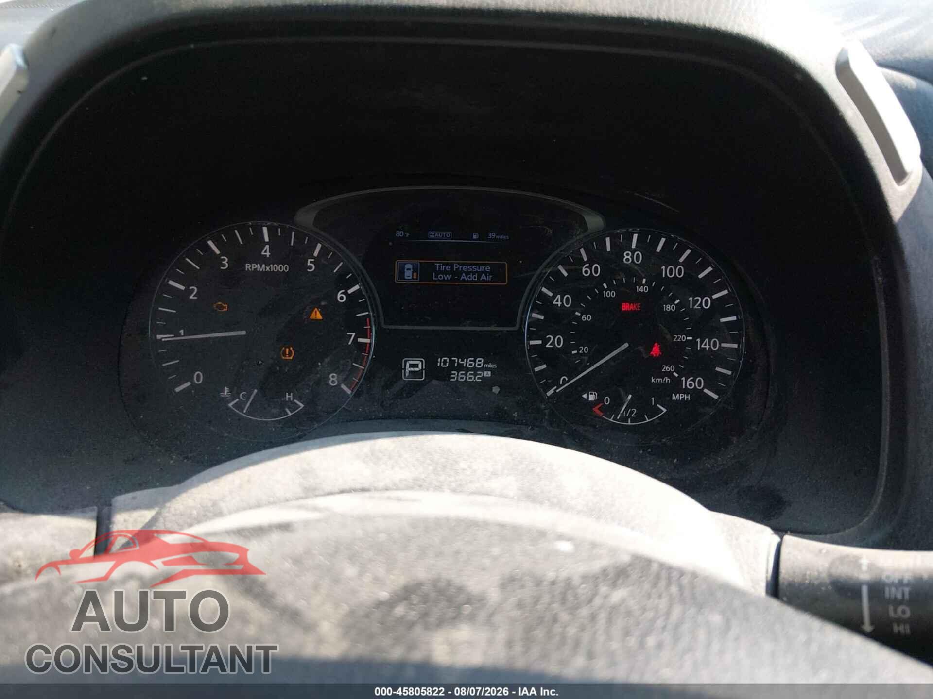 NISSAN PATHFINDER 2015 - 5N1AR2MMXFC607075