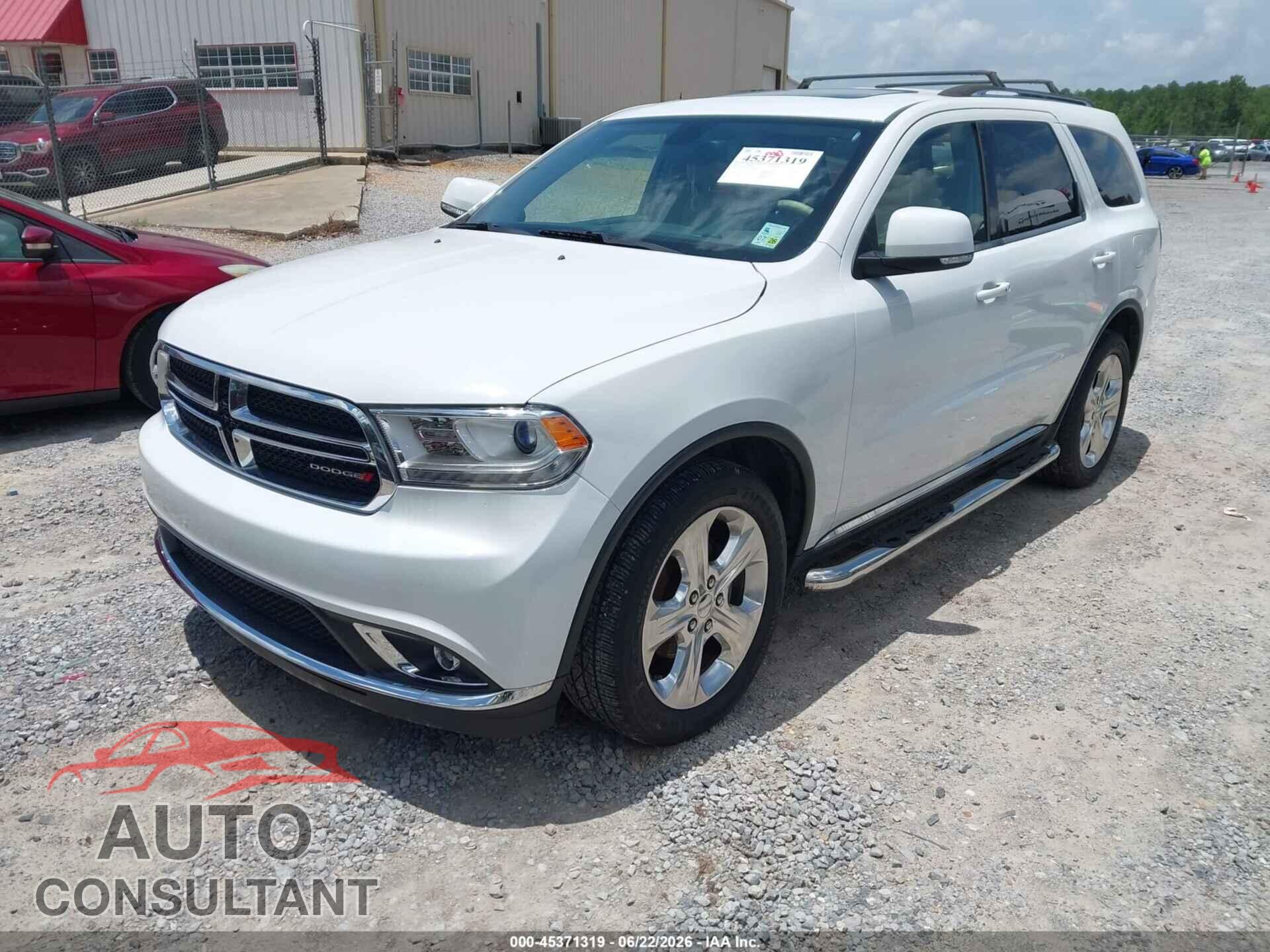 DODGE DURANGO 2014 - 1C4RDJDG4EC973395