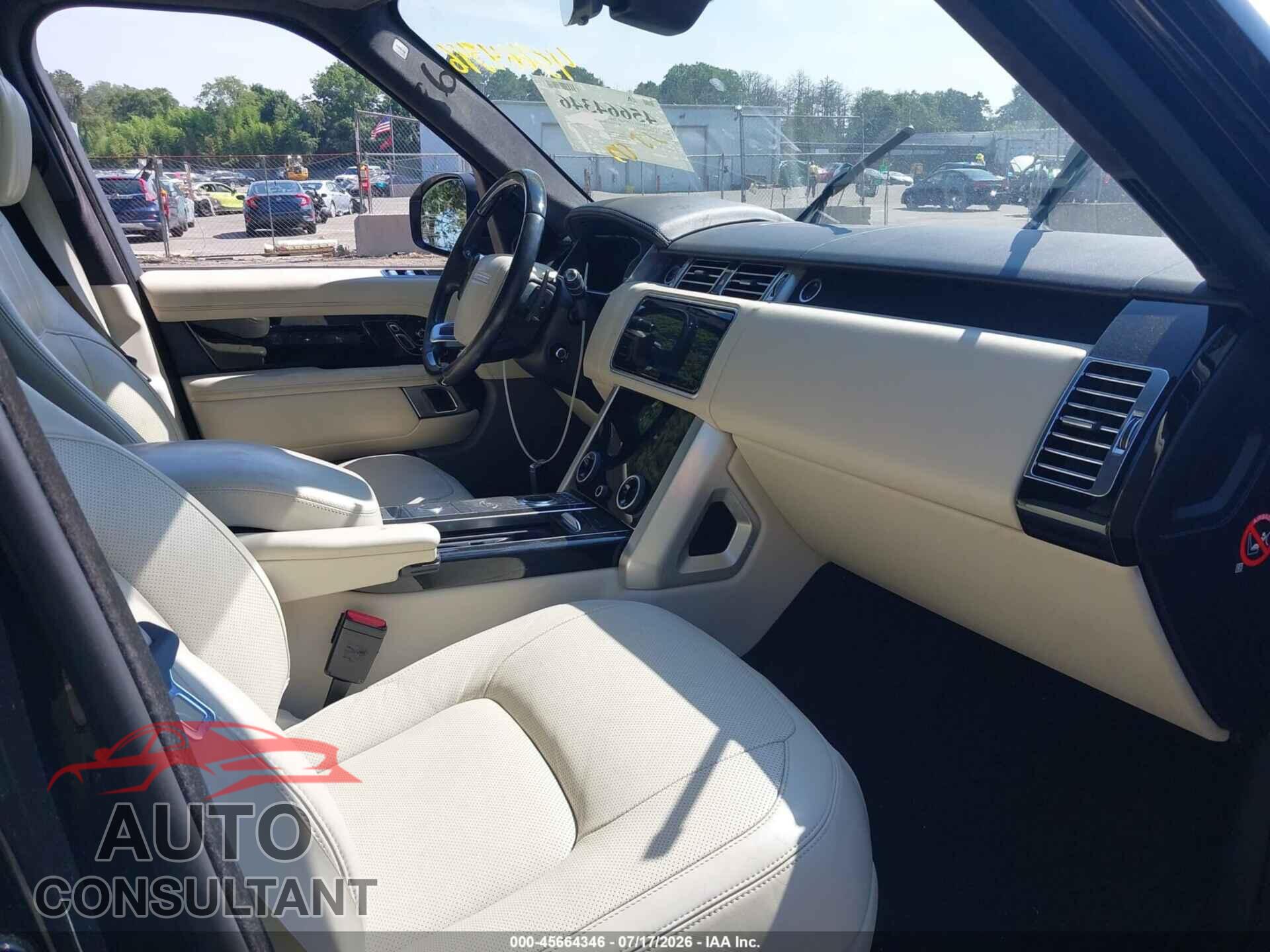 LAND ROVER RANGE ROVER 2018 - SALGS2REXJA388037