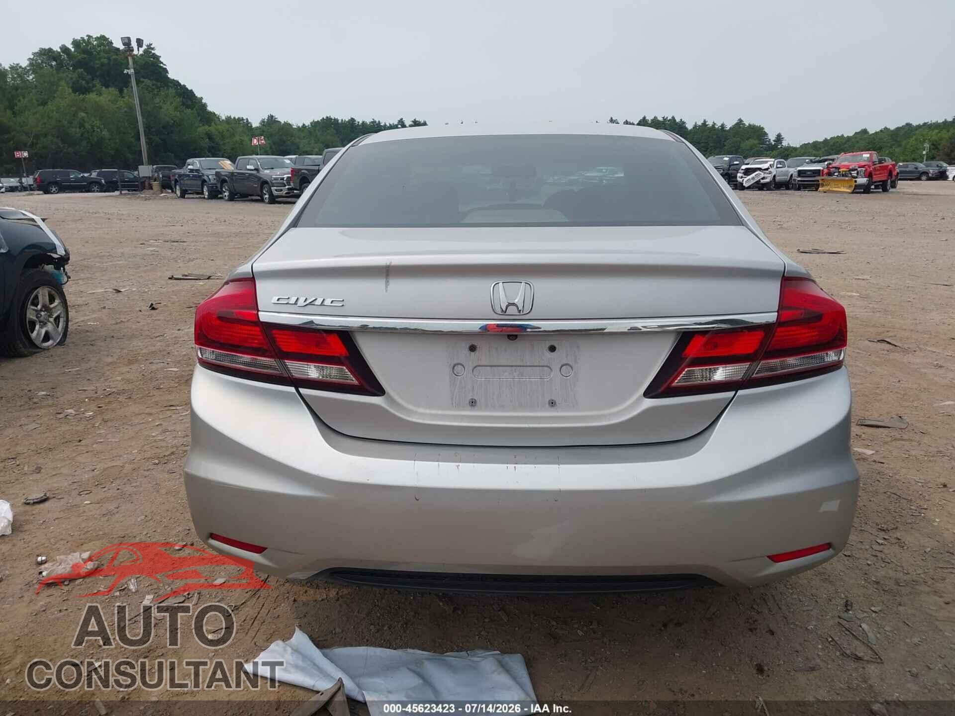 HONDA CIVIC 2015 - 19XFB2F80FE254188
