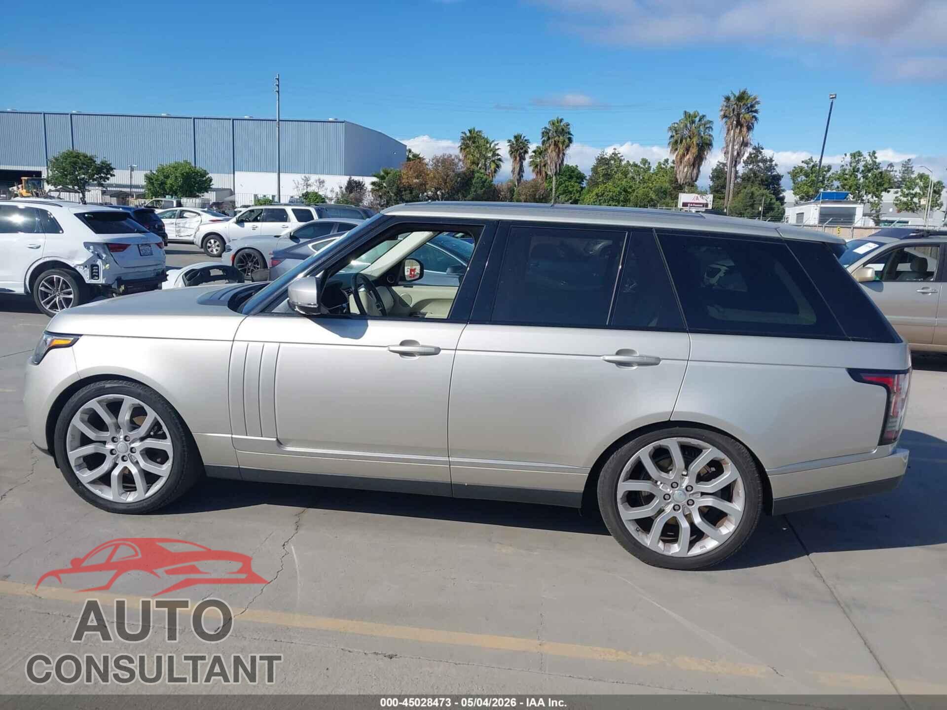 LAND ROVER RANGE ROVER 2014 - SALGS2VF9EA128880