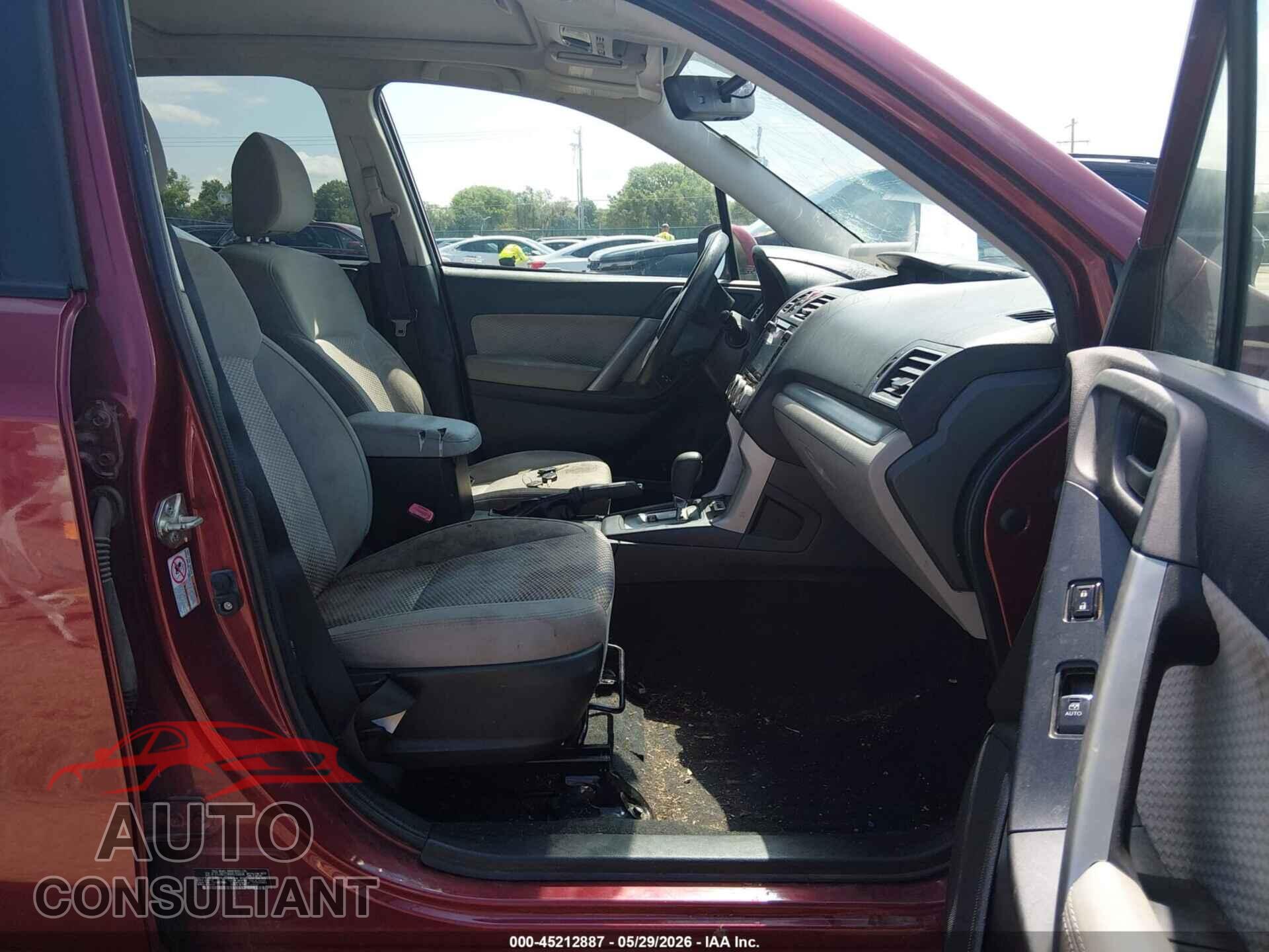 SUBARU FORESTER 2017 - JF2SJAEC9HH576604