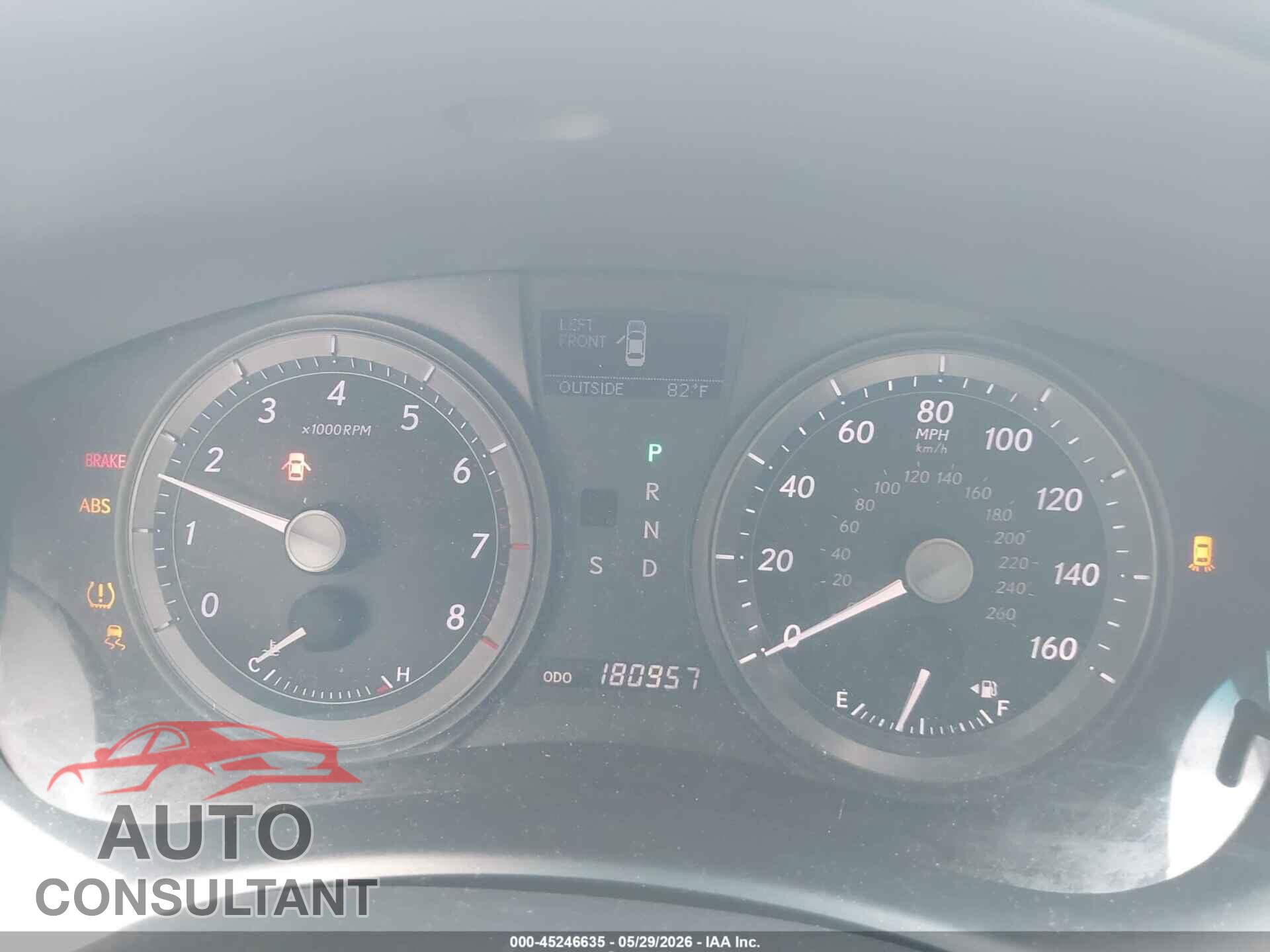 LEXUS ES 350 2009 - JTHBJ46G892326257