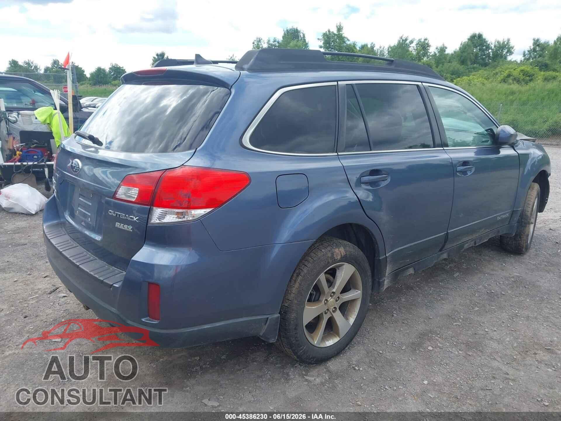 SUBARU OUTBACK 2014 - 4S4BRBLC4E3323369