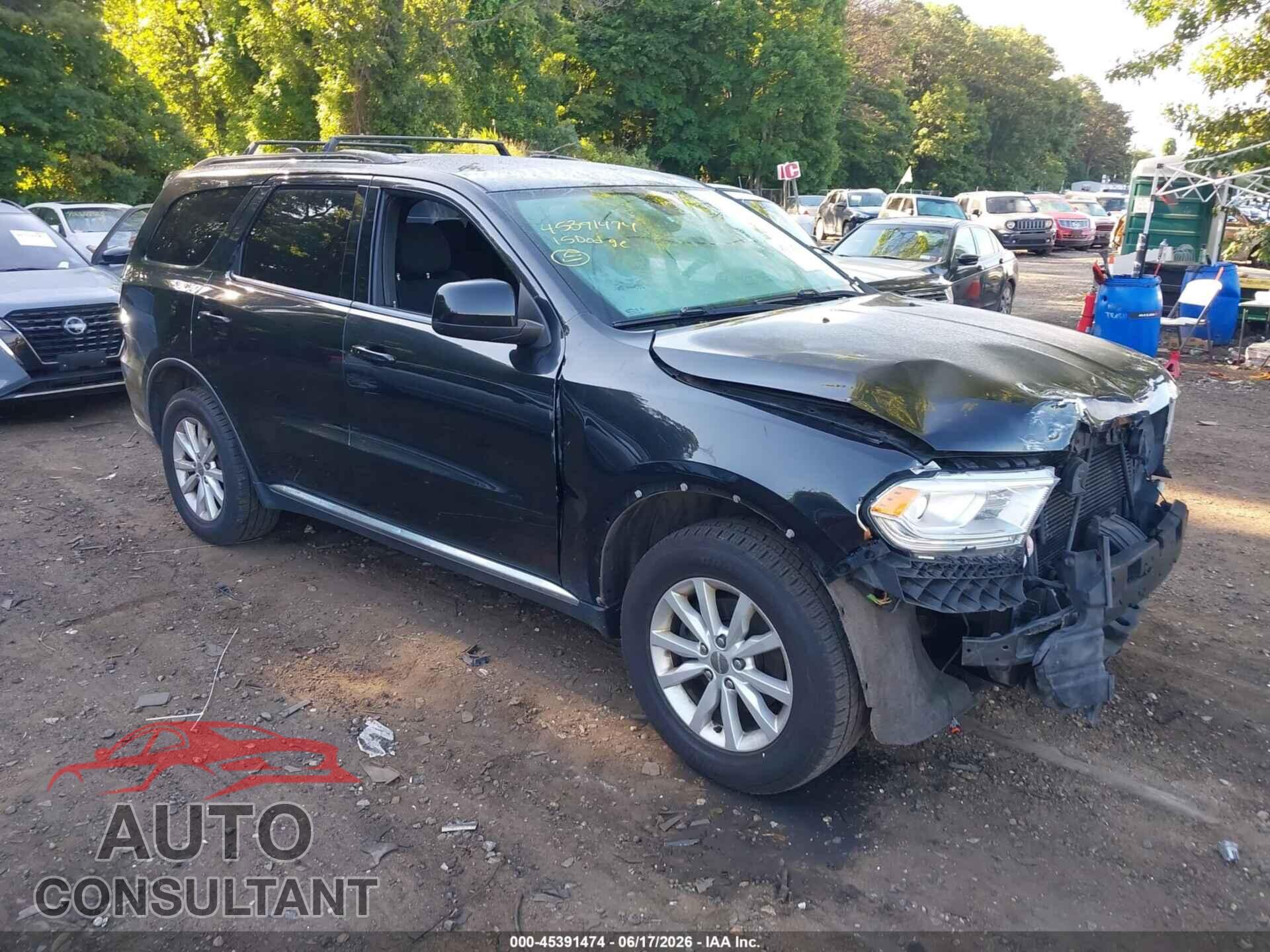 DODGE DURANGO 2015 - 1C4RDJAG2FC101688