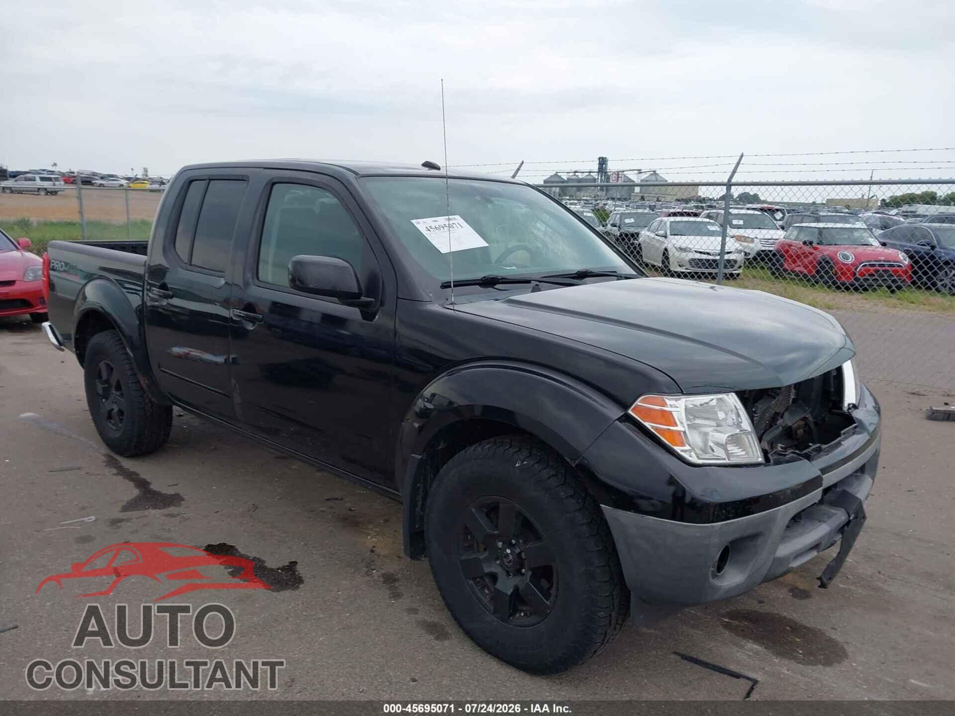 NISSAN FRONTIER 2011 - 1N6AD0EV2BC413694