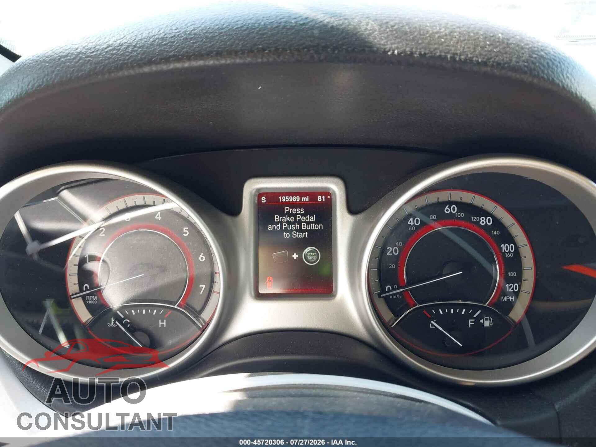 DODGE JOURNEY 2015 - 3C4PDCAB5FT650393