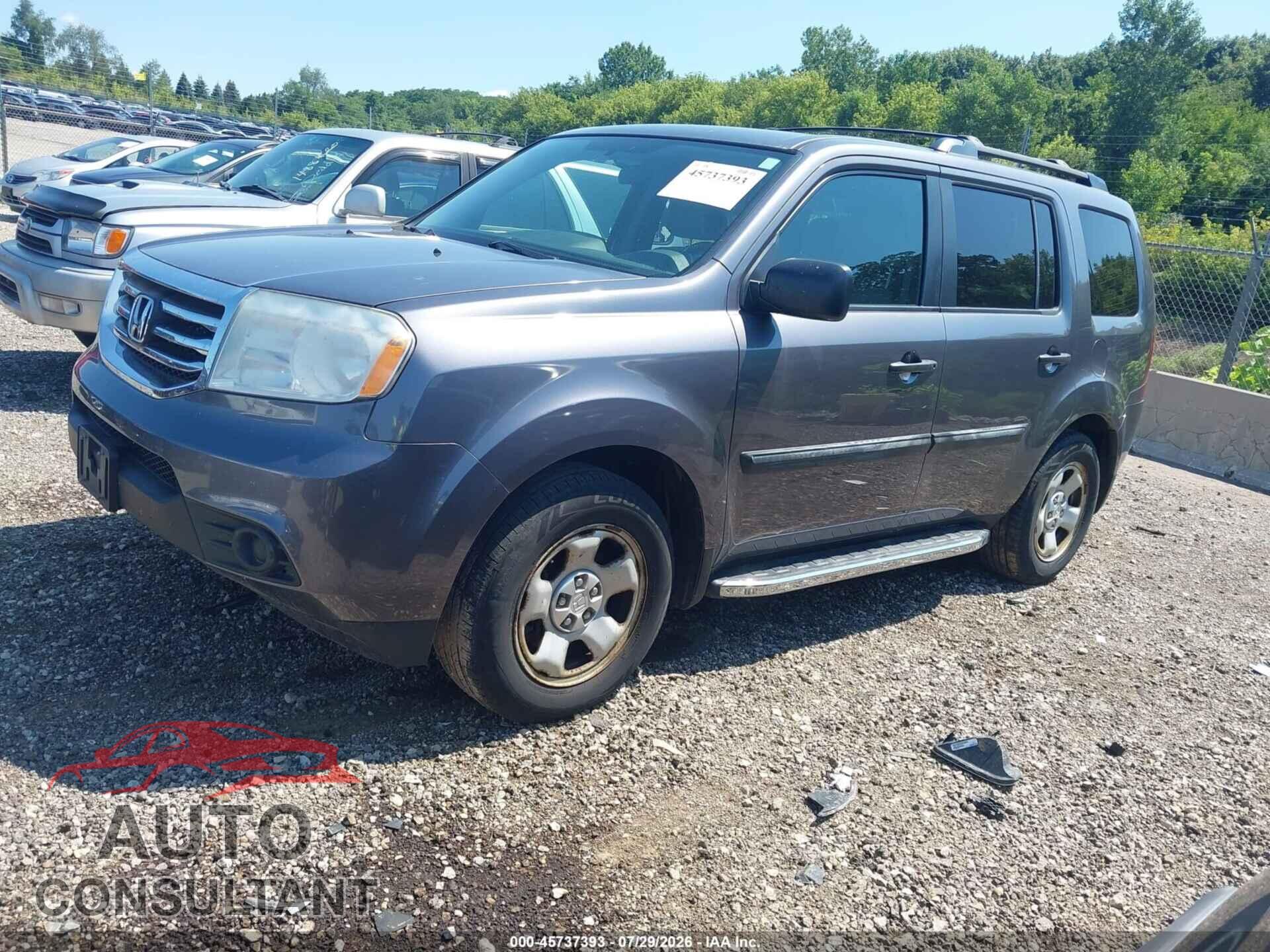 HONDA PILOT 2015 - 5FNYF4H20FB013243