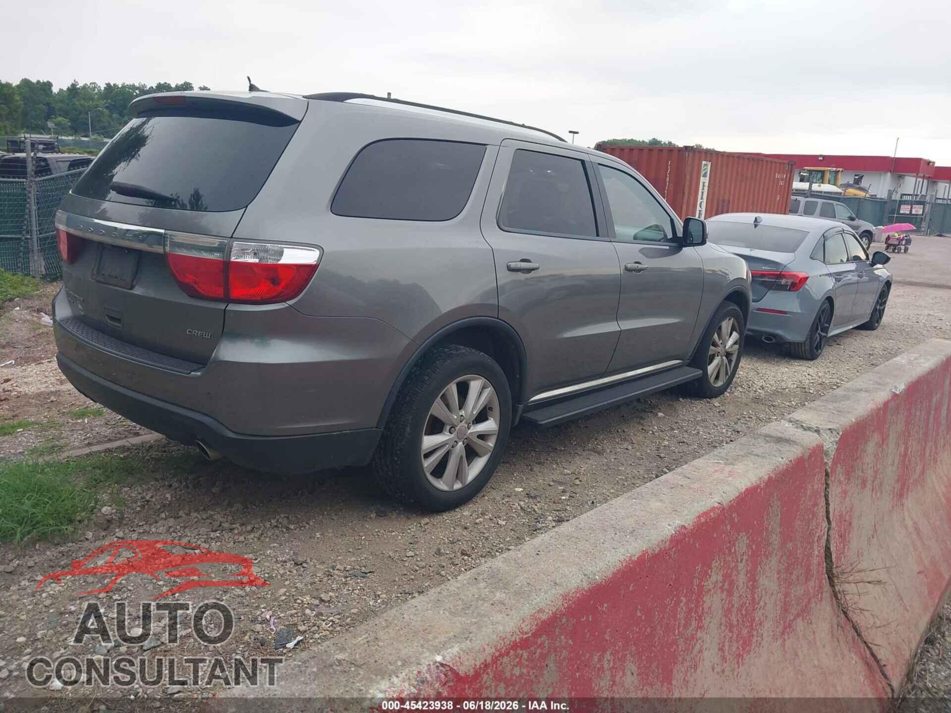DODGE DURANGO 2012 - 1C4RDJDG3CC107748