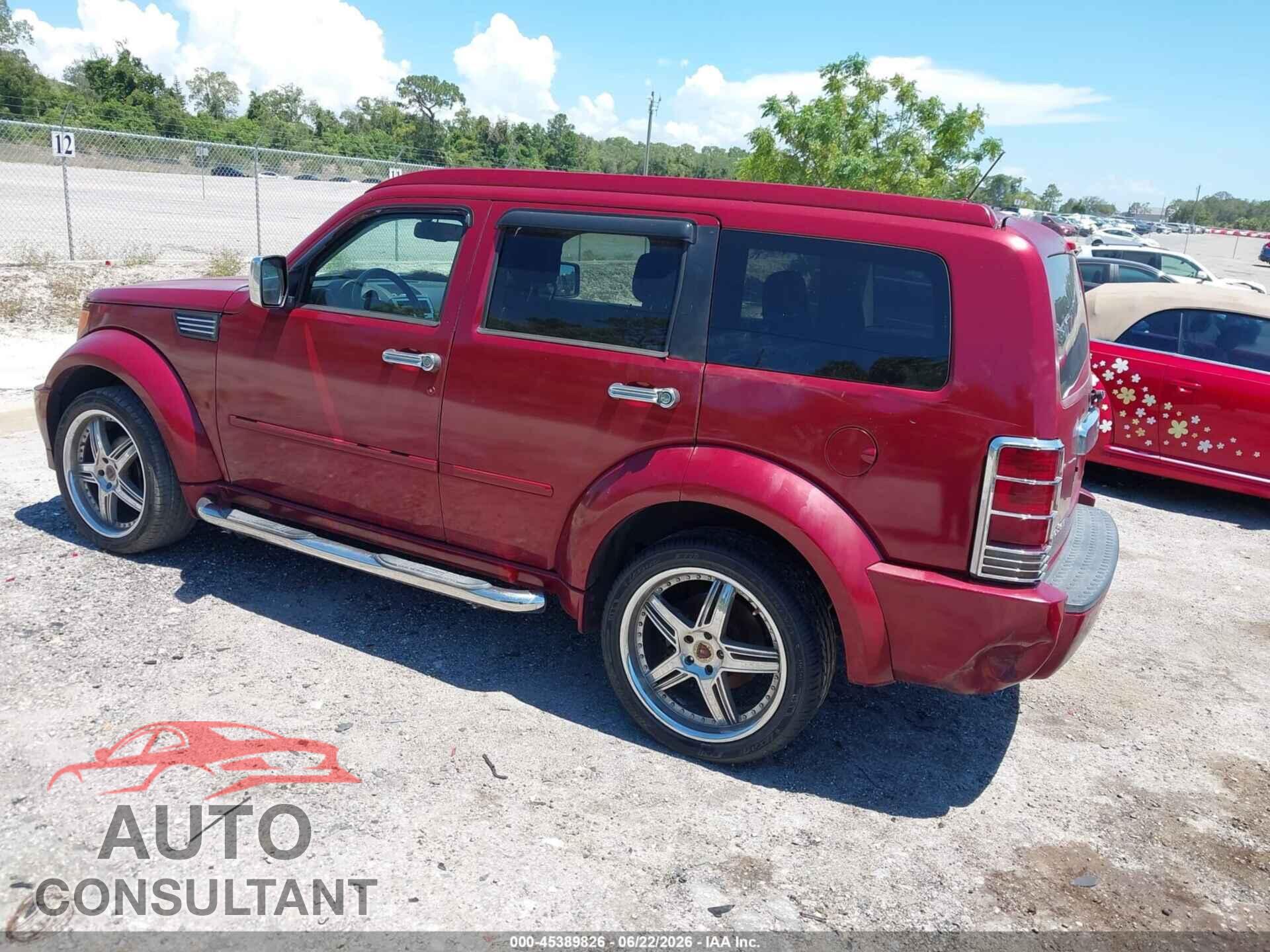 DODGE NITRO 2010 - 1D4PT5GKXAW131917