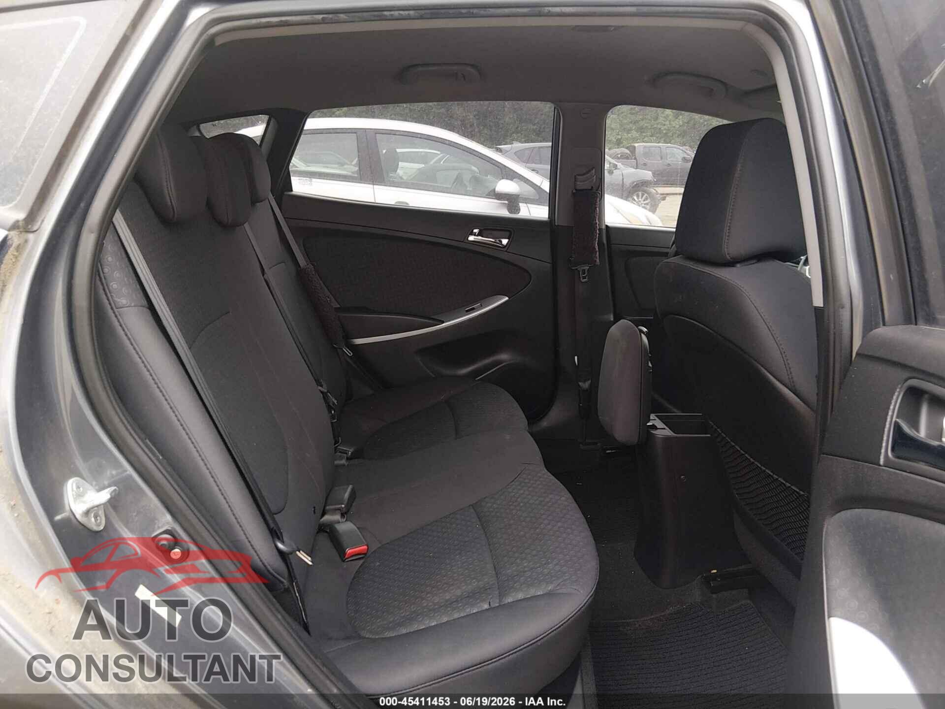 HYUNDAI ACCENT 2012 - KMHCU5AEXCU045142