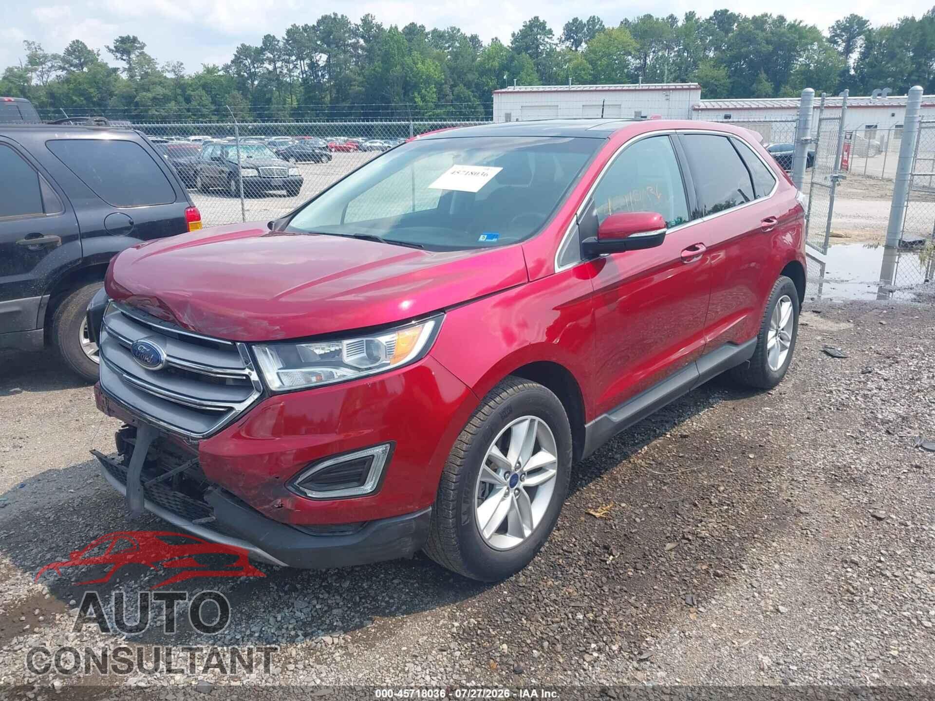 FORD EDGE 2017 - 2FMPK4J80HBB78484