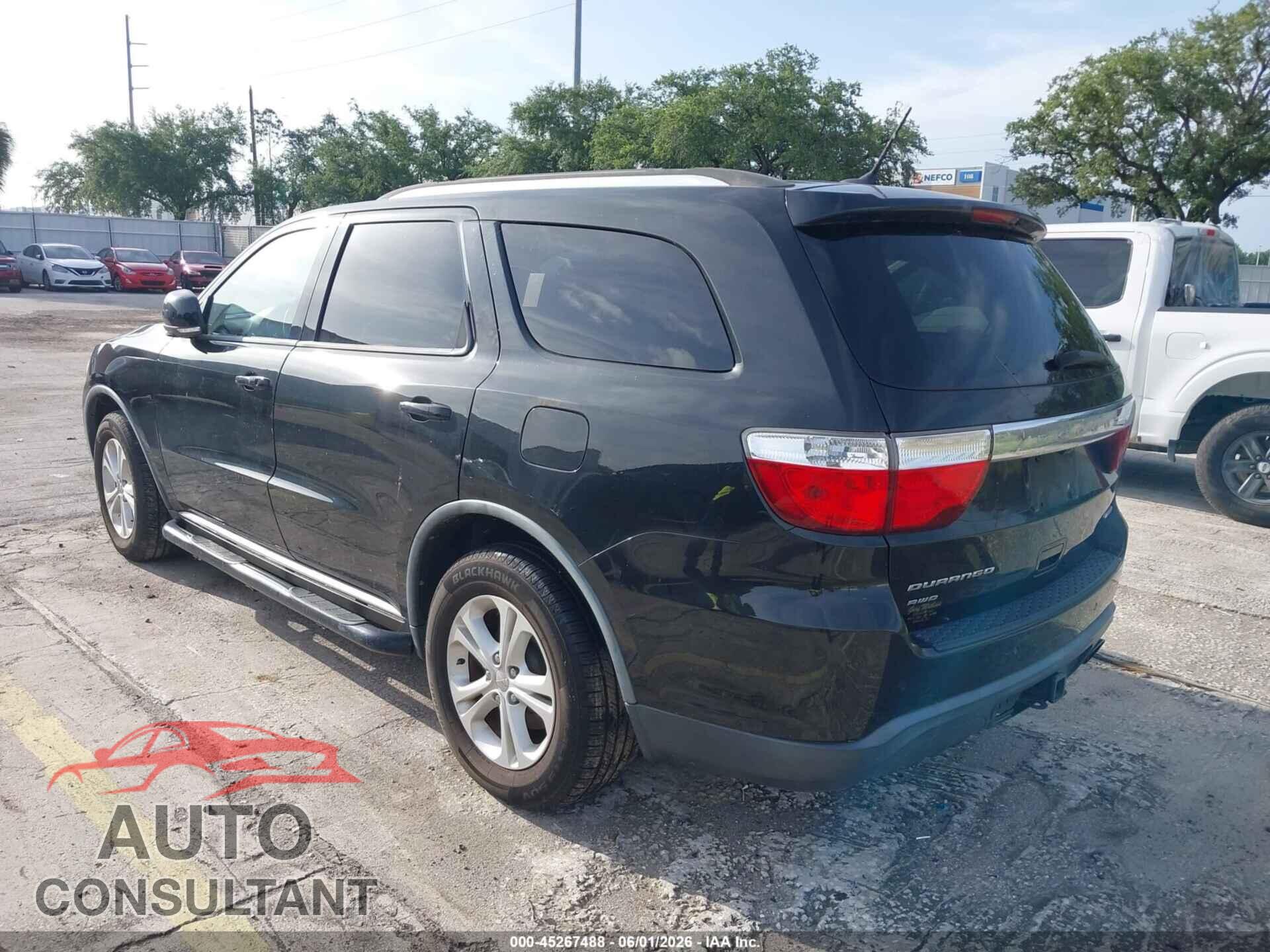DODGE DURANGO 2011 - 1D4RE4GG6BC598750