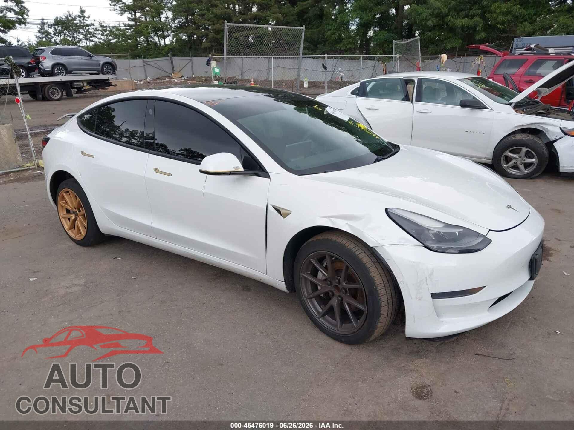 TESLA MODEL 3 2021 - 5YJ3E1EA7MF048320
