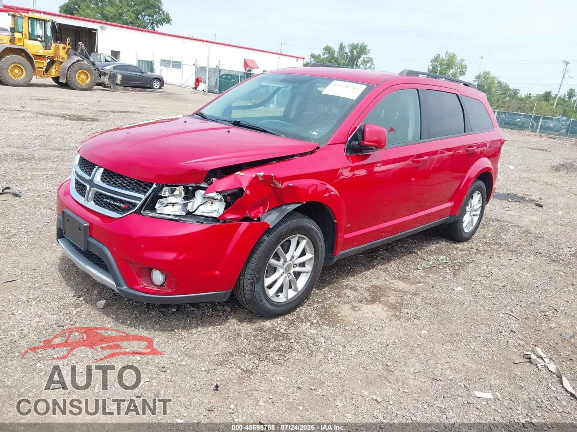 DODGE JOURNEY 2015 - 3C4PDDBG1FT608626