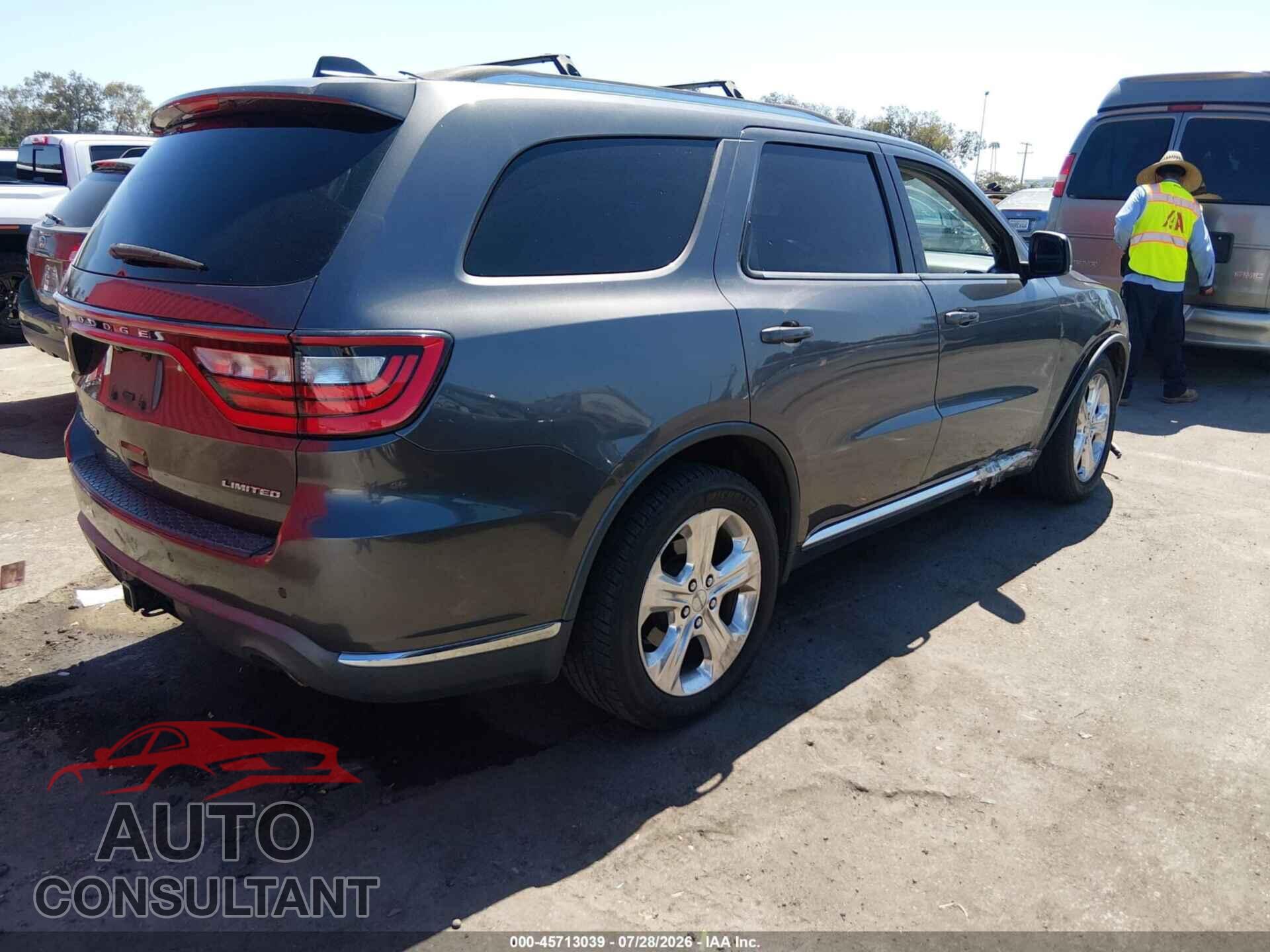 DODGE DURANGO 2014 - 1C4RDHDG1EC411091