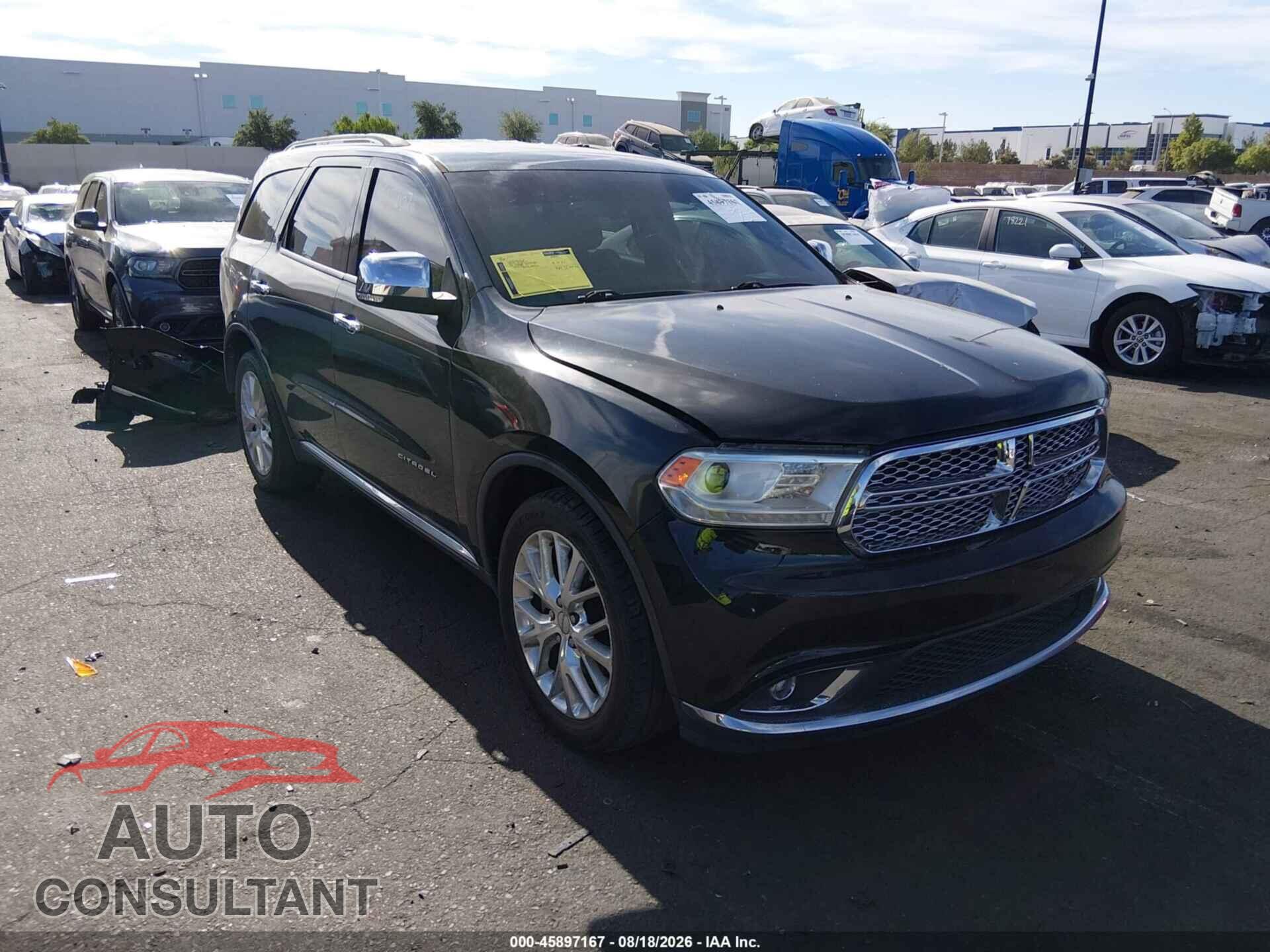 DODGE DURANGO 2015 - 1C4RDHEG3FC737443