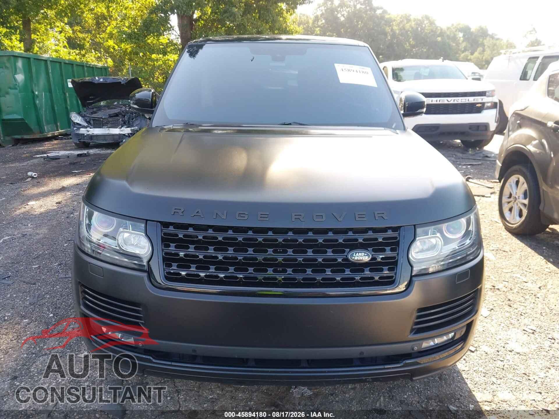 LAND ROVER RANGE ROVER 2014 - SALGV3TF9EA194068