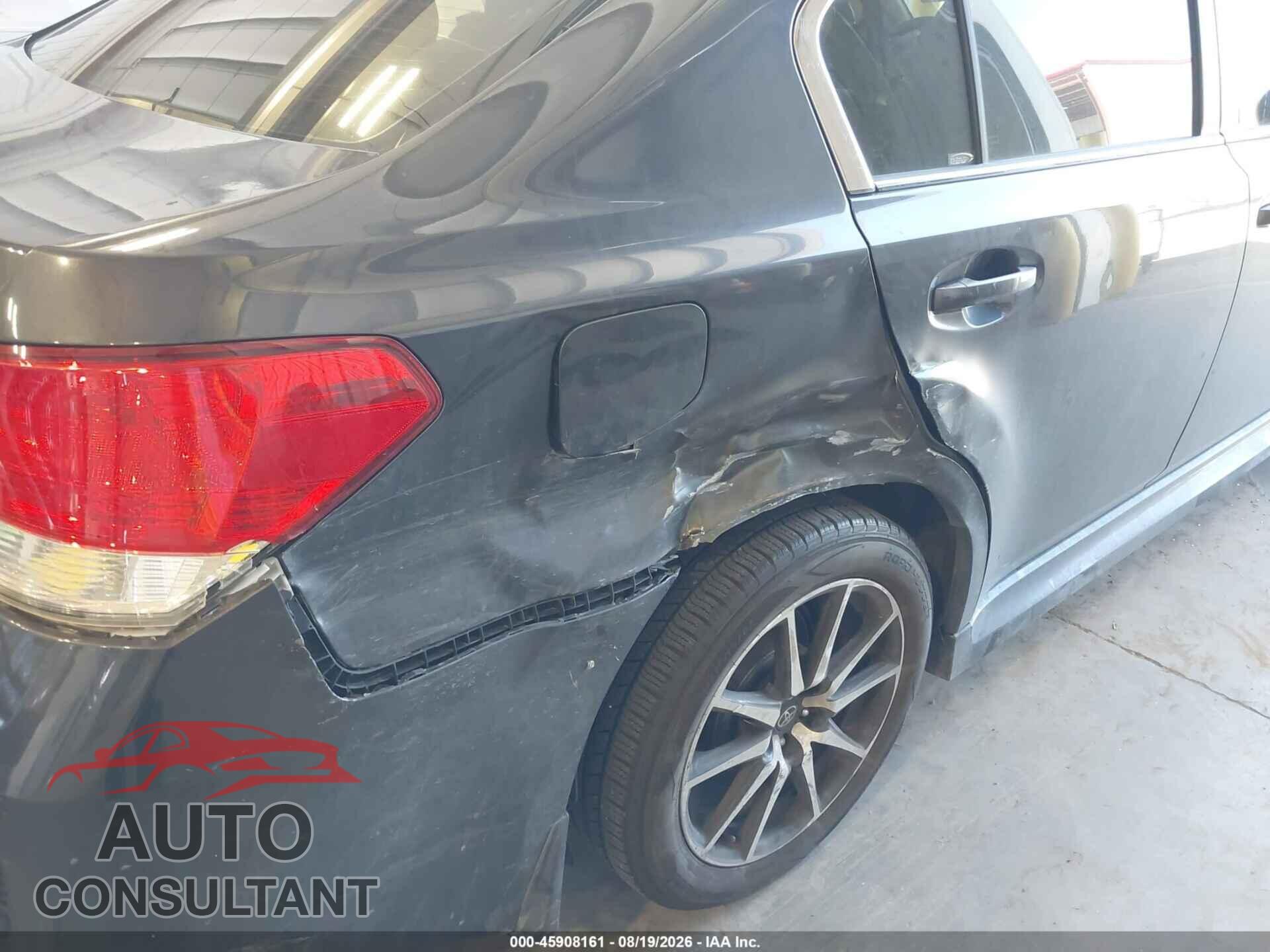 SUBARU LEGACY 2011 - 4S3BMBC63B3255185