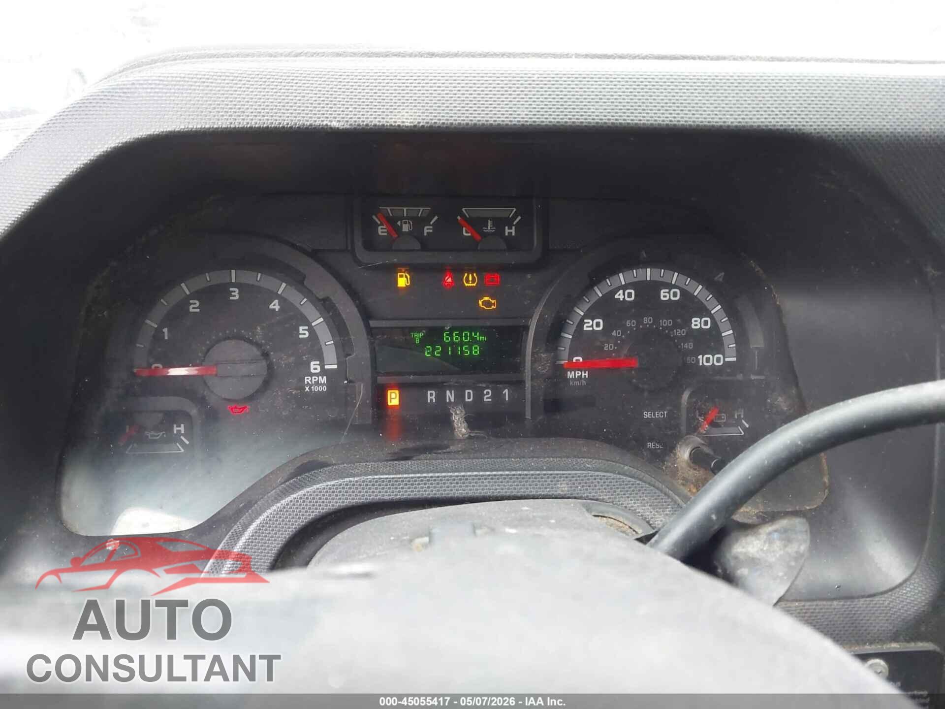 FORD E-150 2012 - 1FTNE1EW7CDA47288