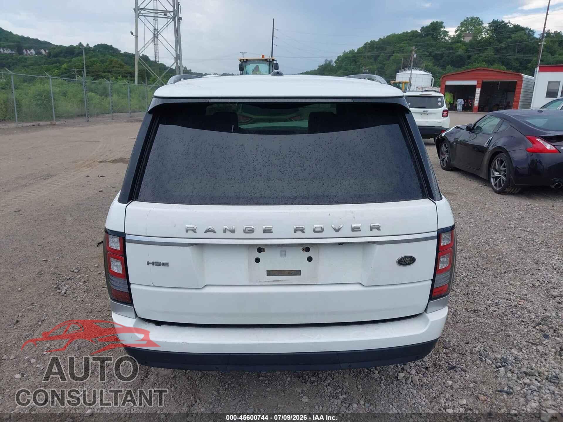 LAND ROVER RANGE ROVER 2015 - SALGS2VF8FA205997